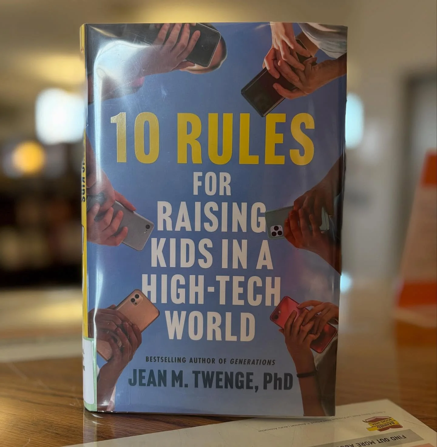 ~Wonder Wednesday~

Do you ever wonder about kids and tech? Teens and tech? #checkout this #newbook at the #fortbentonlibrary.

10 Rules for Raising Kids in a High-Tech World:
&bull;You&rsquo;re in charge.
&bull;No electronic devices in the bedroom o
