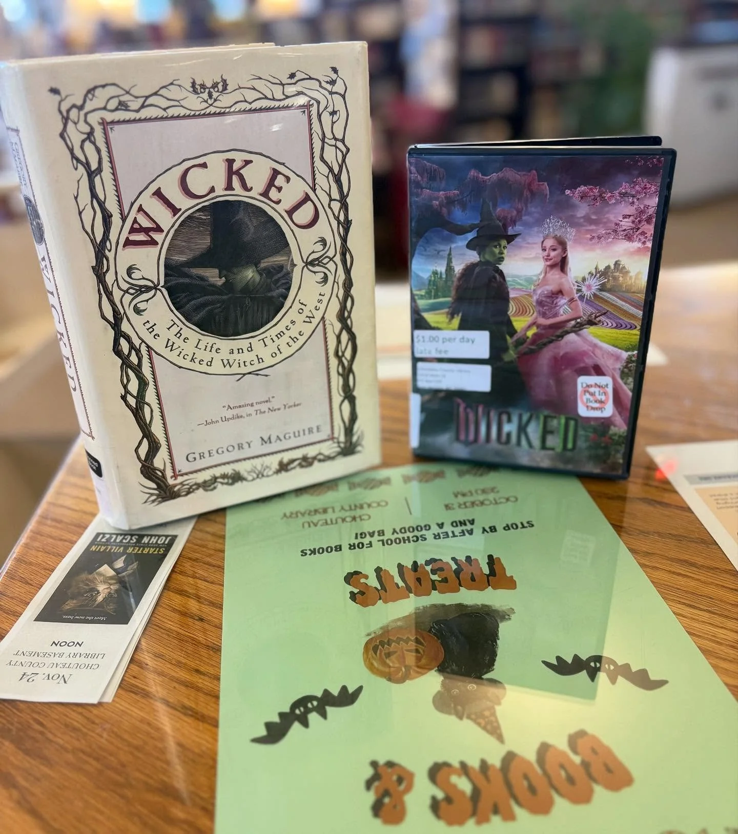 ~Today Is~

Today is National Wicked Day!

The musical &ldquo;Wicked&rdquo; made its debut at the Gershwin Theatre on Broadway on October 30, 2003. Since opening, &ldquo;Wicked&rdquo; has been performed nearly 8,000 times and seen by over 50 million 