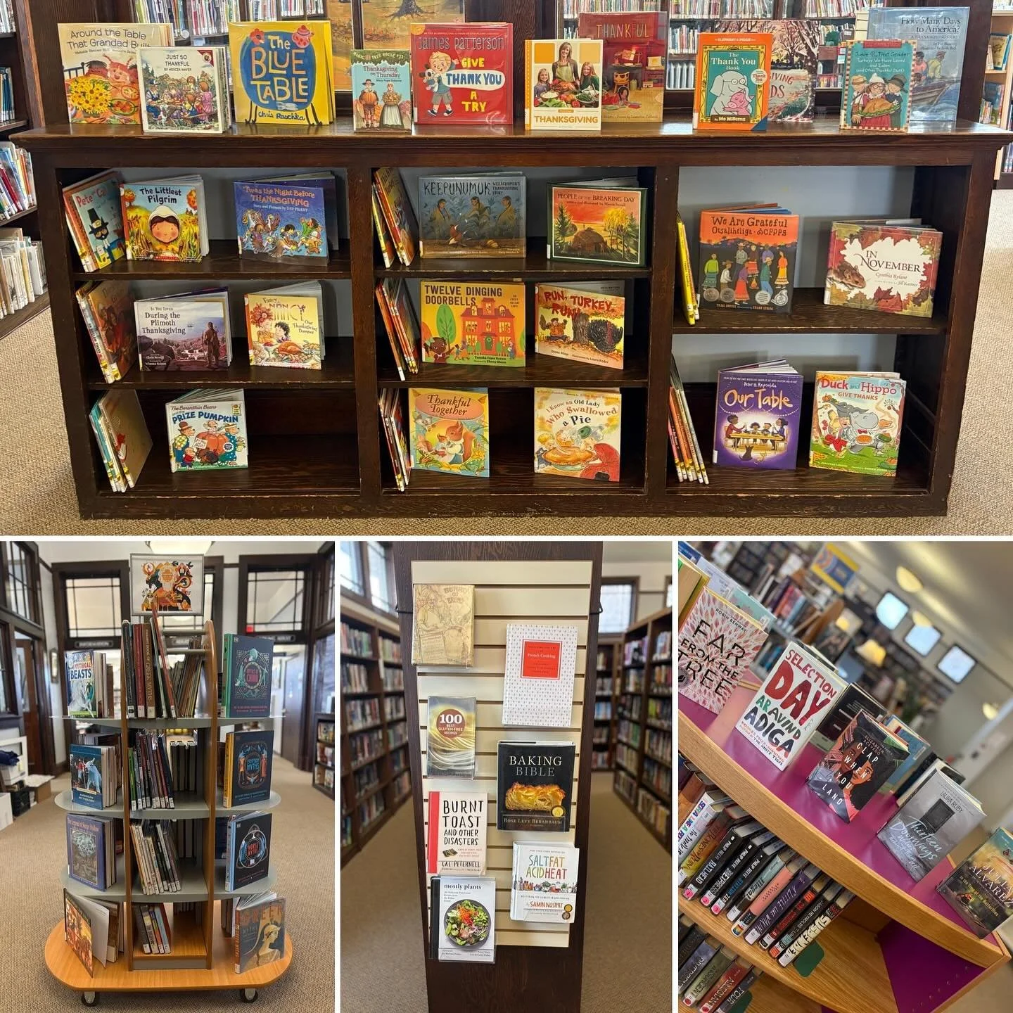 ~Thankful~

Day 2

Thankful for the thoughtful monthly displays. You never know when you&rsquo;ll see a favorite classic or discover something new.

#thankful #displays #monthlydisplays #gratitude #thanksgiving #november #fortbentonlibrary #fortbento