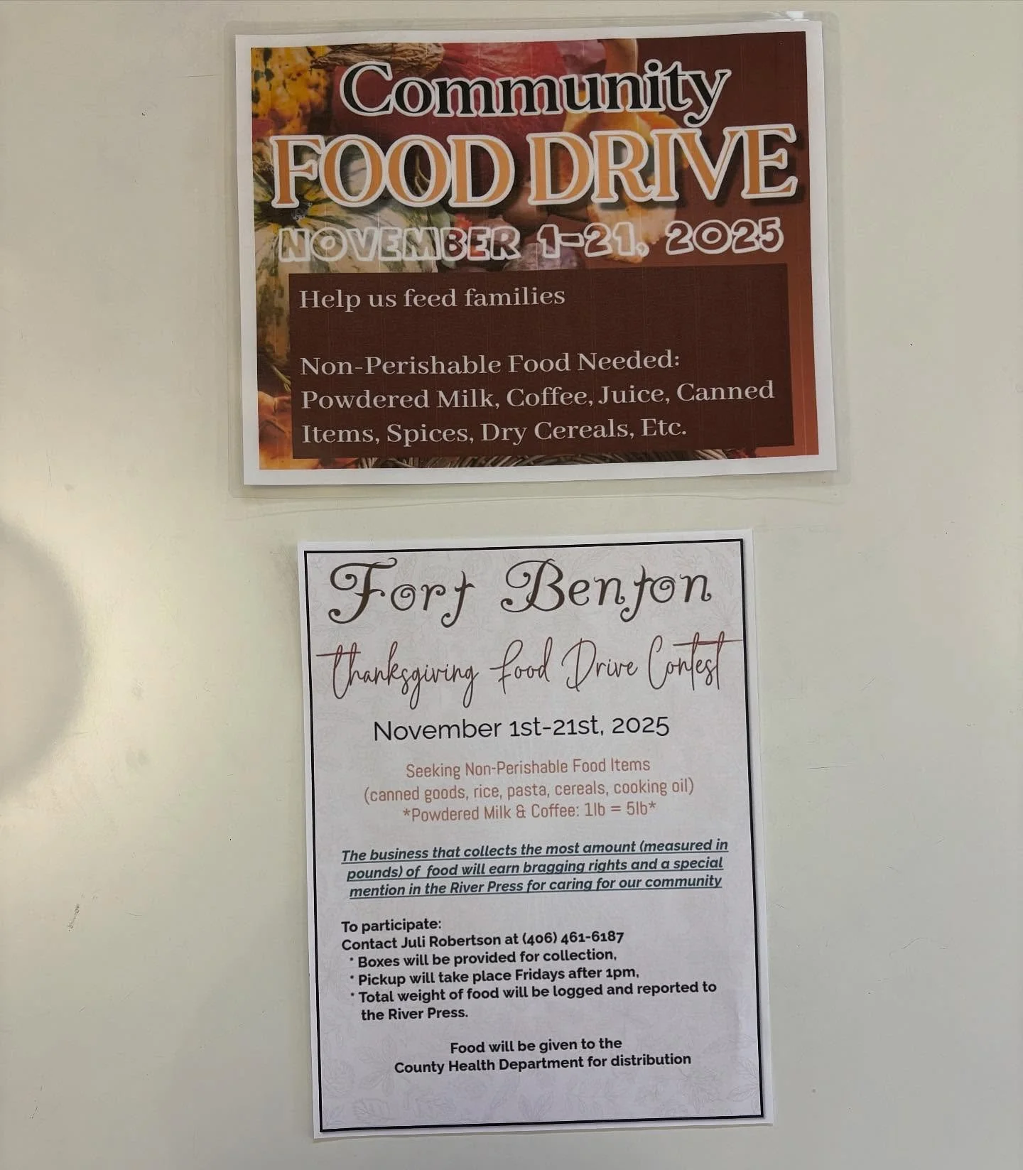 ~Thankful~

Day 8

Thankful for a community that gathers to offer support.

#thankful #gratitude #thanksgiving #november #fooddrive #community #communitysupport #supportlocal #fortbentonlibrary #fortbentonmontana #fortbenton #chouteaucounty #montana