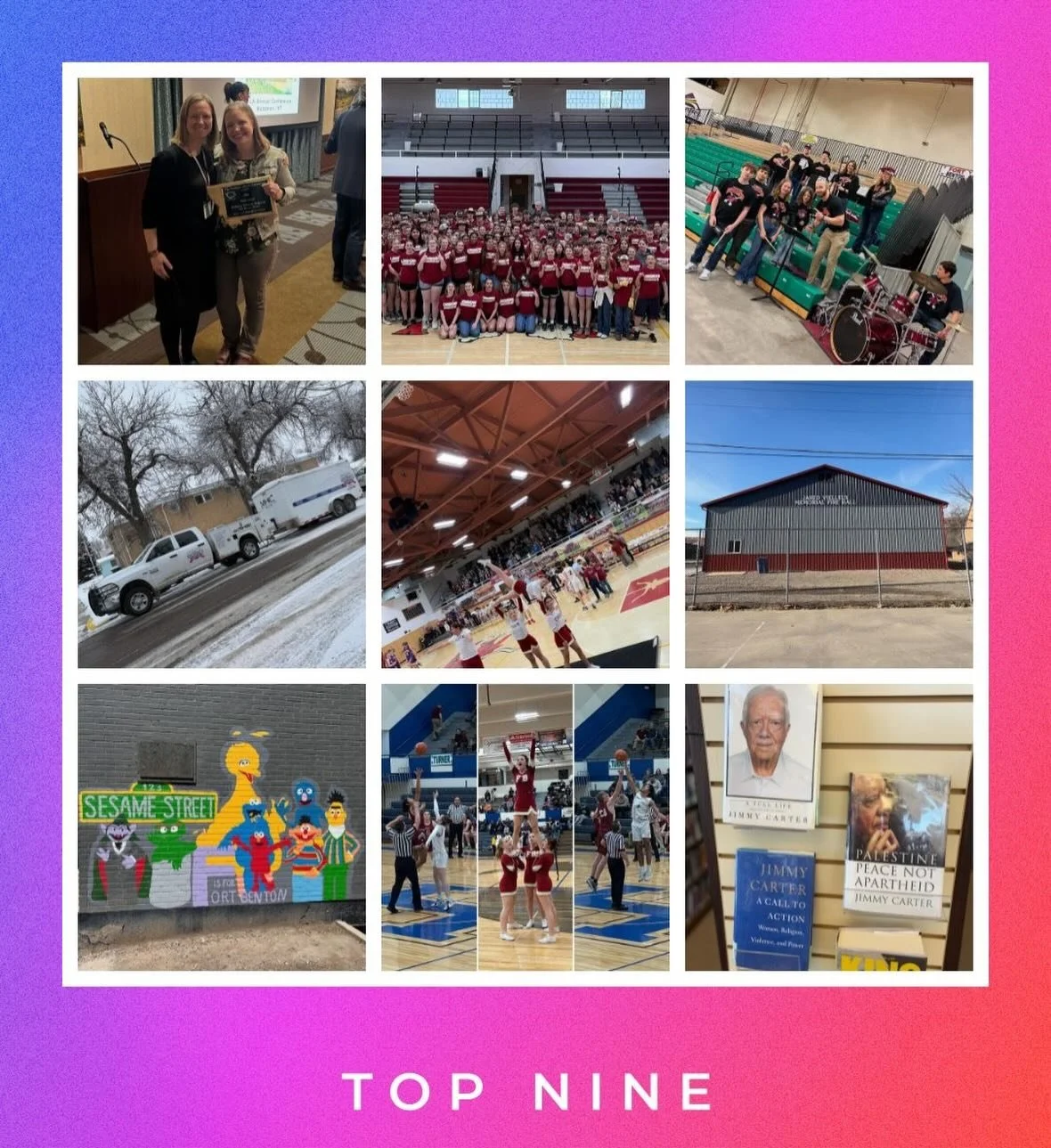 ~Wonder Wednesday~

Do you wonder what the #top9 Instagram posts were for the #fortbentonlibrary in 2026?

Here you go! We definitely have a community that supports our schools and #longhornnation 🤘🏼

#wonderwednesday #montana