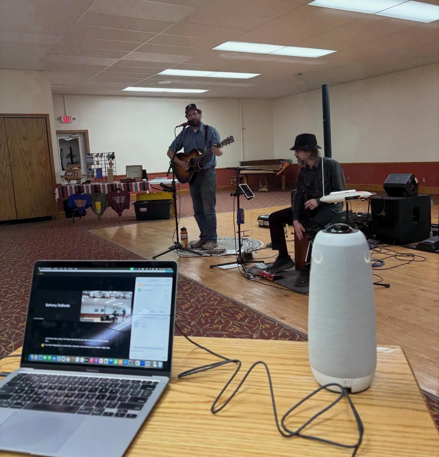 ~Wonder Wednesday ~

Do you wonder what you missed last night? Ben Larson and Pfahl performed original cowboy poetry and country songs for two hours at the Ag Museum. It was recorded, and will be available on the library YouTube channel.

Tonight wil