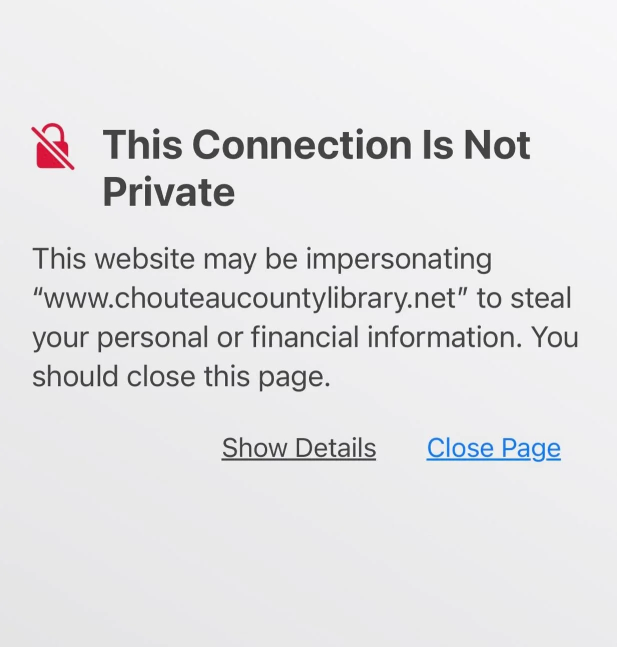 ~Wonder Wednesday~

Do you wonder what is happening with the Chouteau County Library web page? So do we! From the back end of our site, things are secure. If you, or anyone you know, love libraries and want to offer some advice, please reach out!

#w