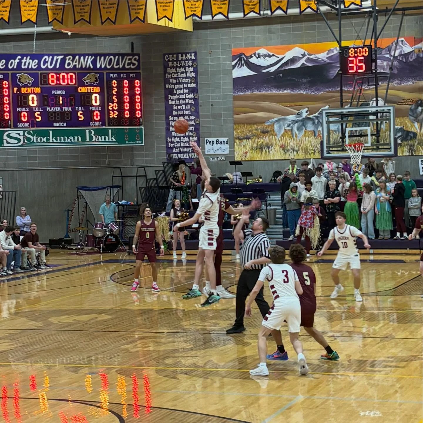 ~Fort Benton Friday~

District basketball 

#fortbentonfriday #fortbentonhighschool #fortbentonlonghorns #fortbentonlibrary #fortbentonmontana