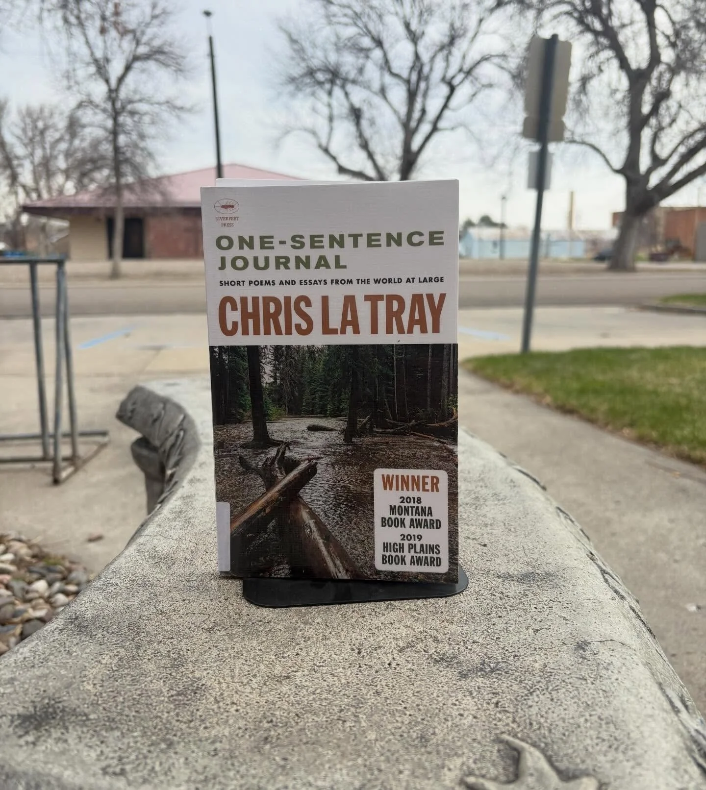 One-sentence journal
Reflecting the world at large
Poetry is life

Join us at 5:30 p.m. tonight (Tuesday, April 7) for a poetry reading. Bring your favorite poem to read or recite, and share your own original composition. All ages are welcome.

{And 