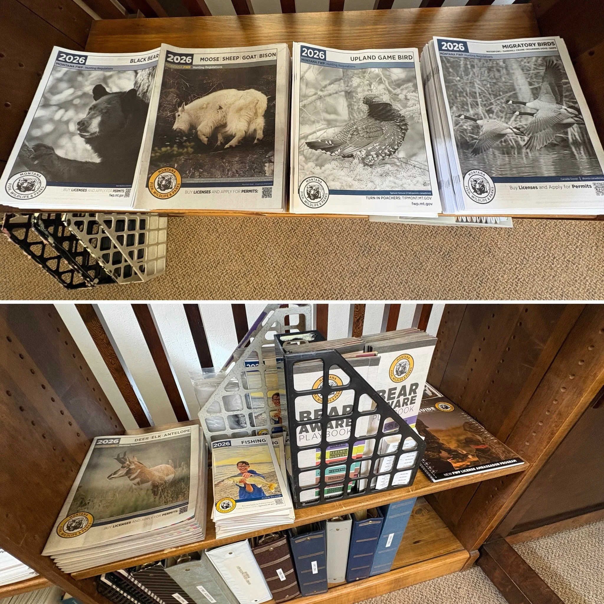 ~Trivia Tuesday~

&bull;The Chouteau County Library is a new location to obtain your hunting and/or fishing license.
&bull;To purchase licenses and apply for licenses and permits, you will use the Buy and Apply section of the website fwp.mt.gov.
&bul
