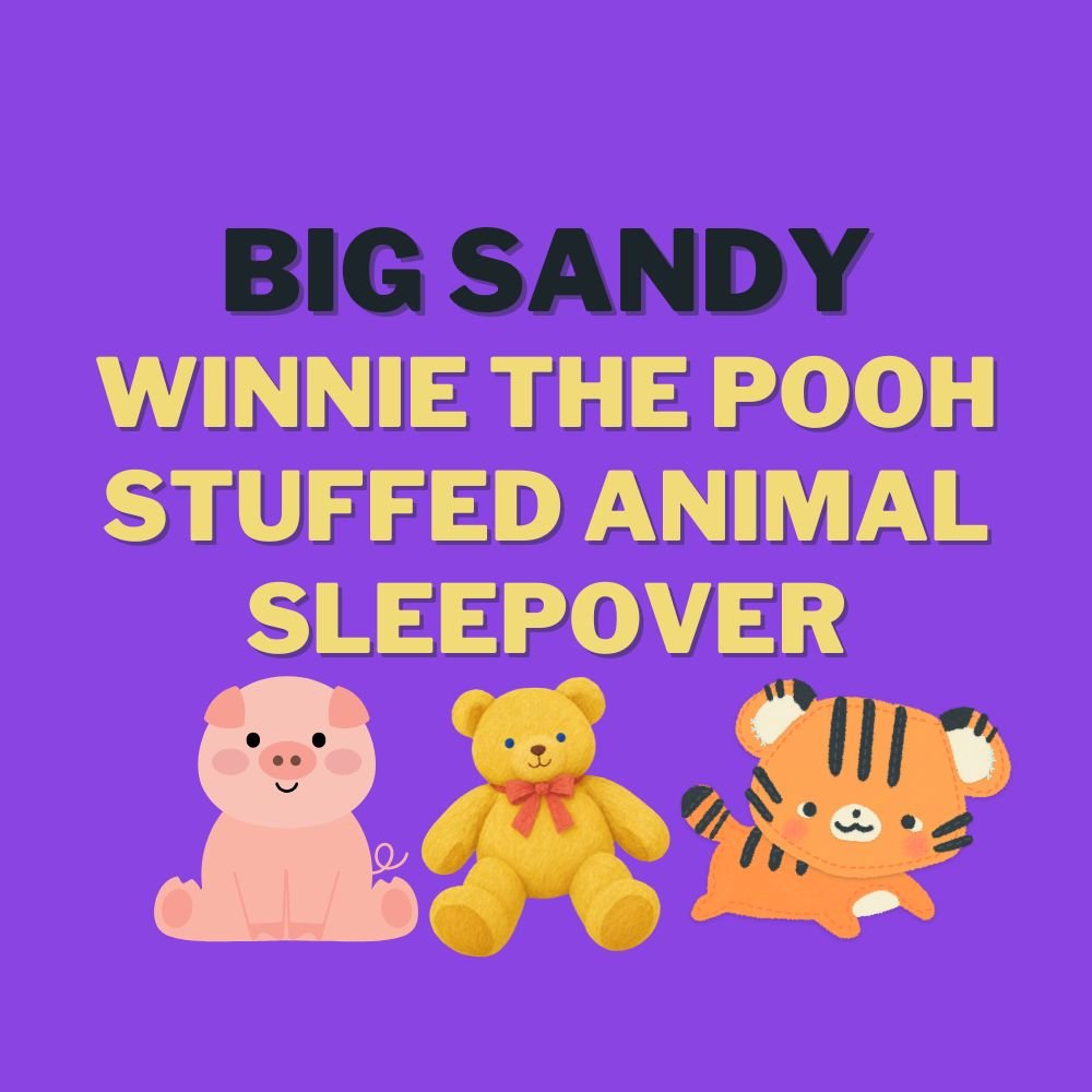Winnie the Pooh Stuffed Animal Sleepover