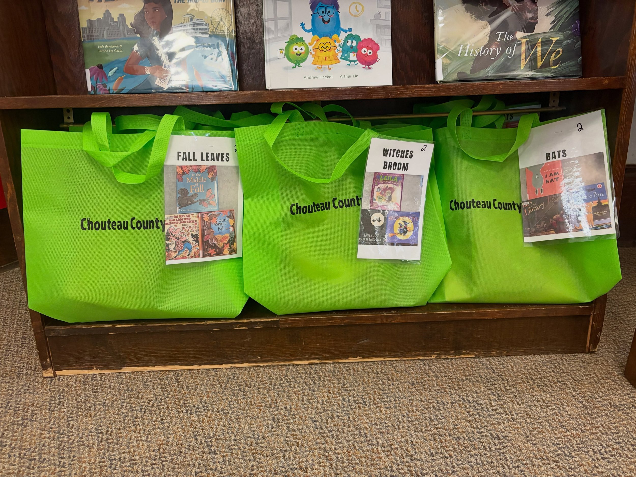 ~Today Is~

Today is the perfect day to #checkout the new Storytime-to-go kits at the #fortbentonlibrary!

A few easy readers and pre-prepared corresponding craft activities gathered together in a grab-and-go library bag for an at-home storytime if y