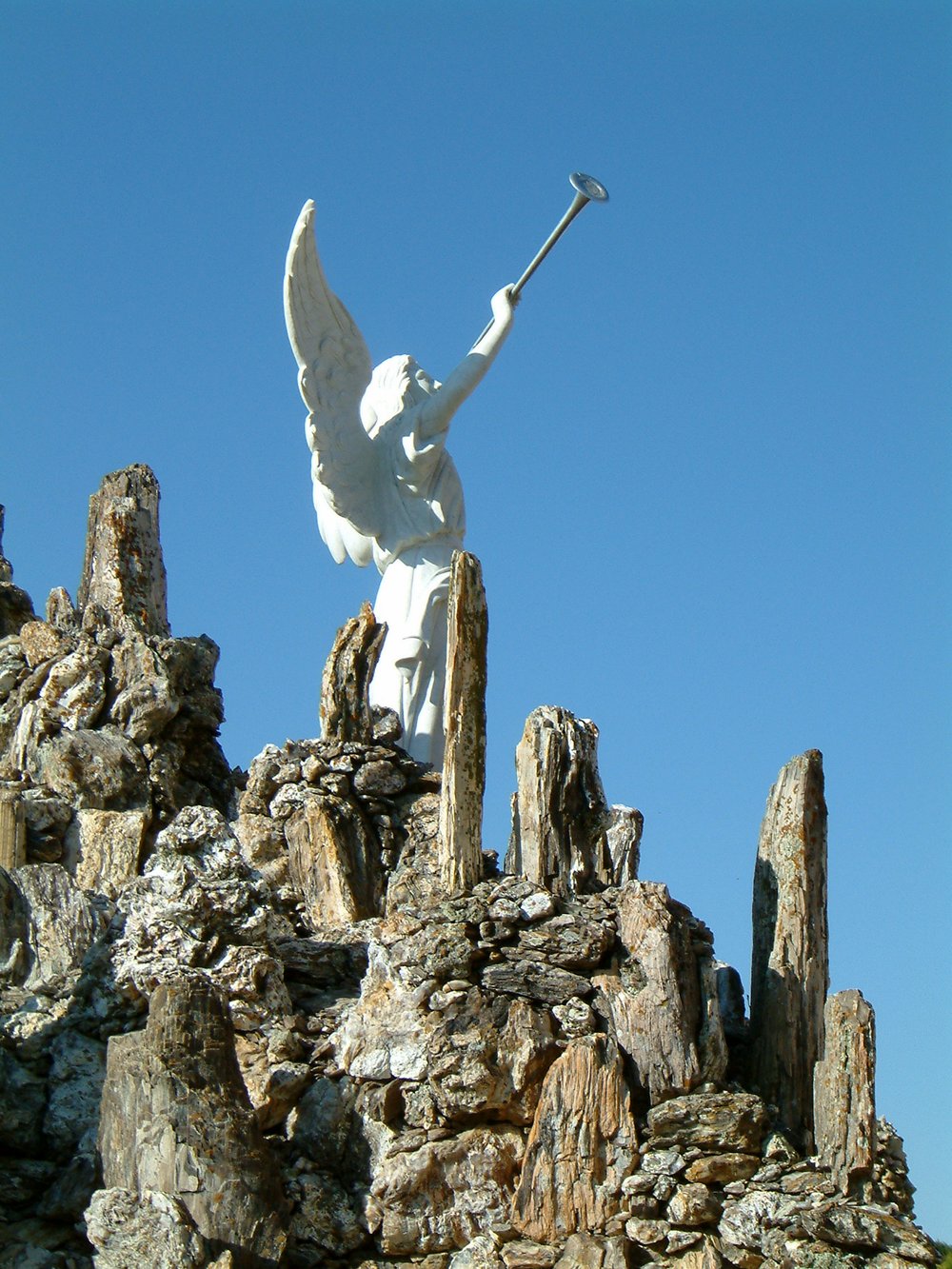 Grotto of the Redemption - Trumpeting Angel