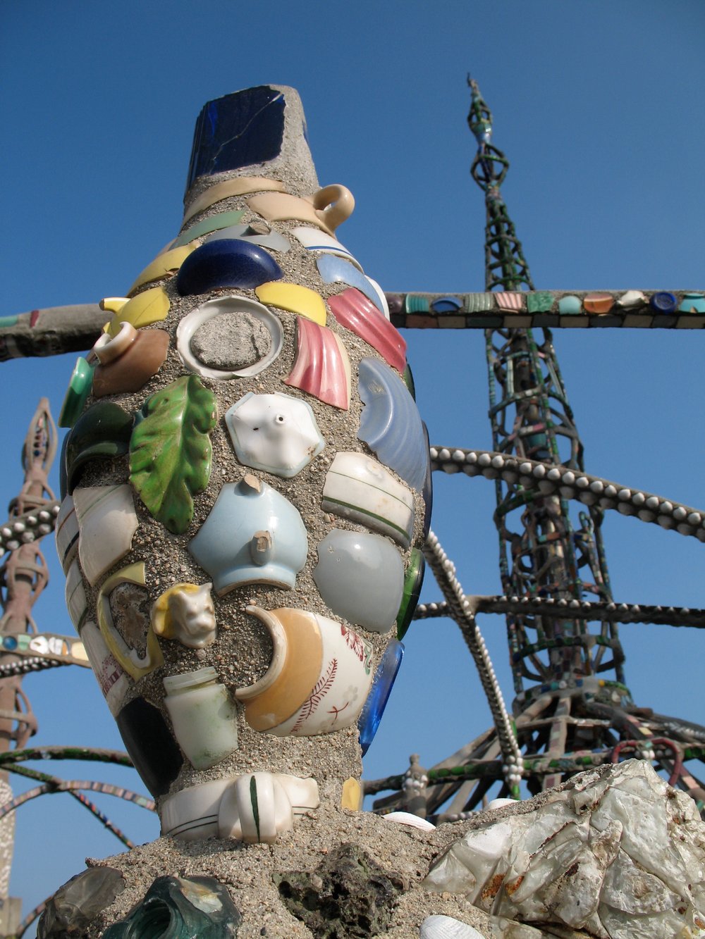 Watts Towers - Sabatino (Simon, Sam) Rodia