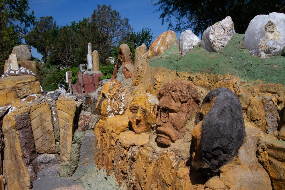 Rock Garden and Concrete Postcards - Florence Deeble