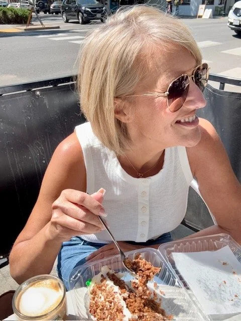 Had a plan. Chose carrot cake instead.