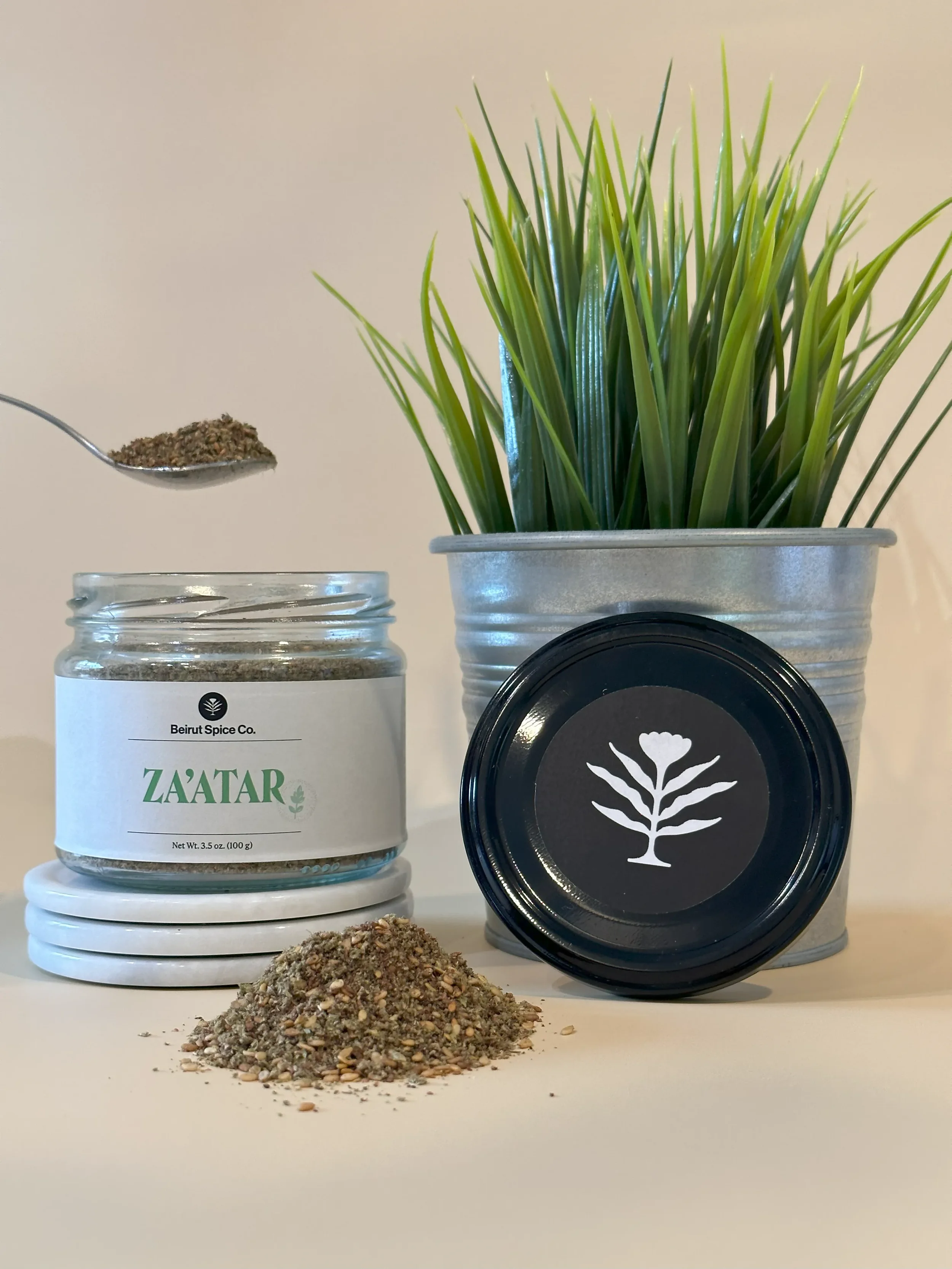 Lebanese zaatar, tangy, floral, and nutty