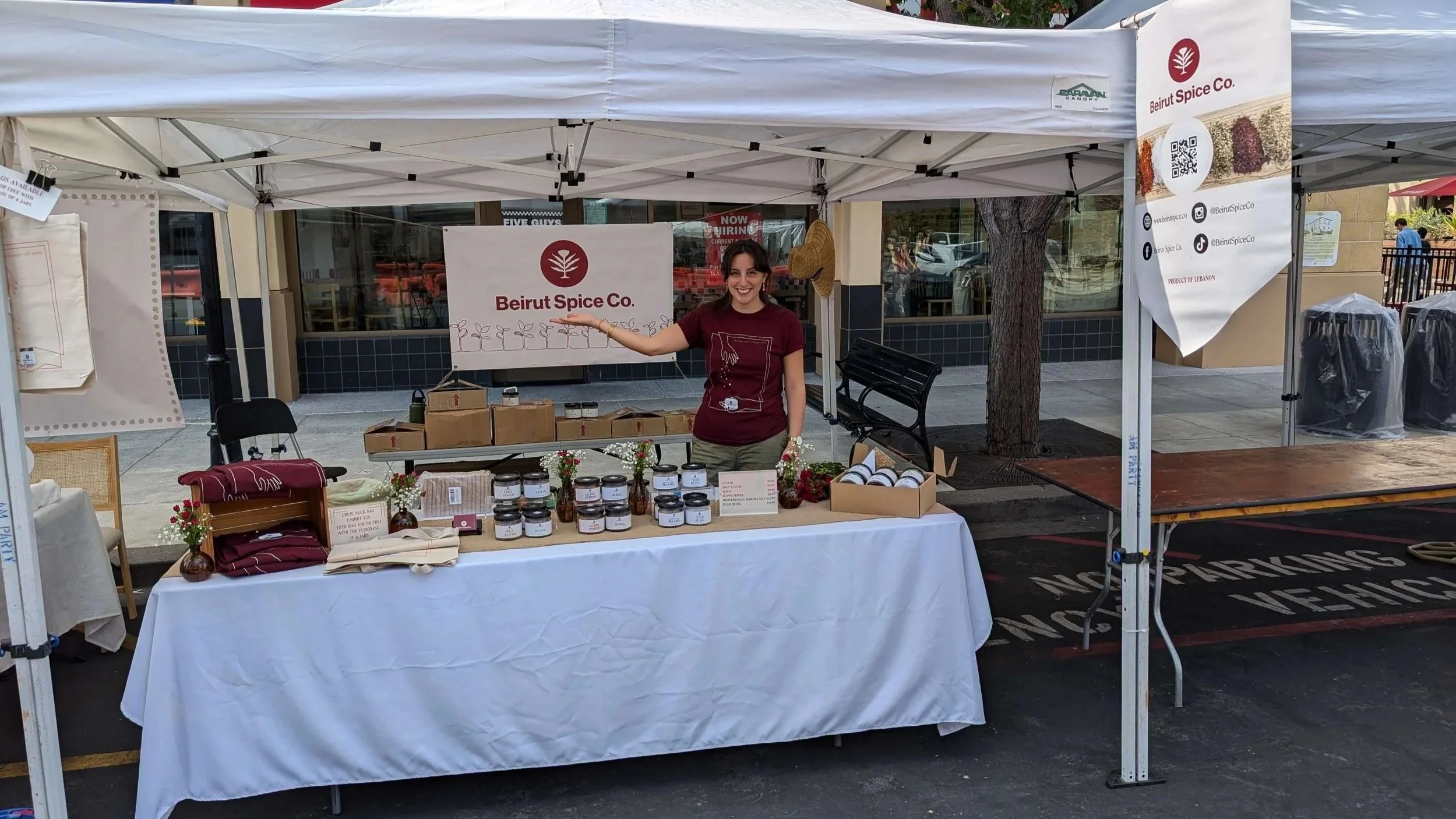 Beirut Spice Co at California farmers market