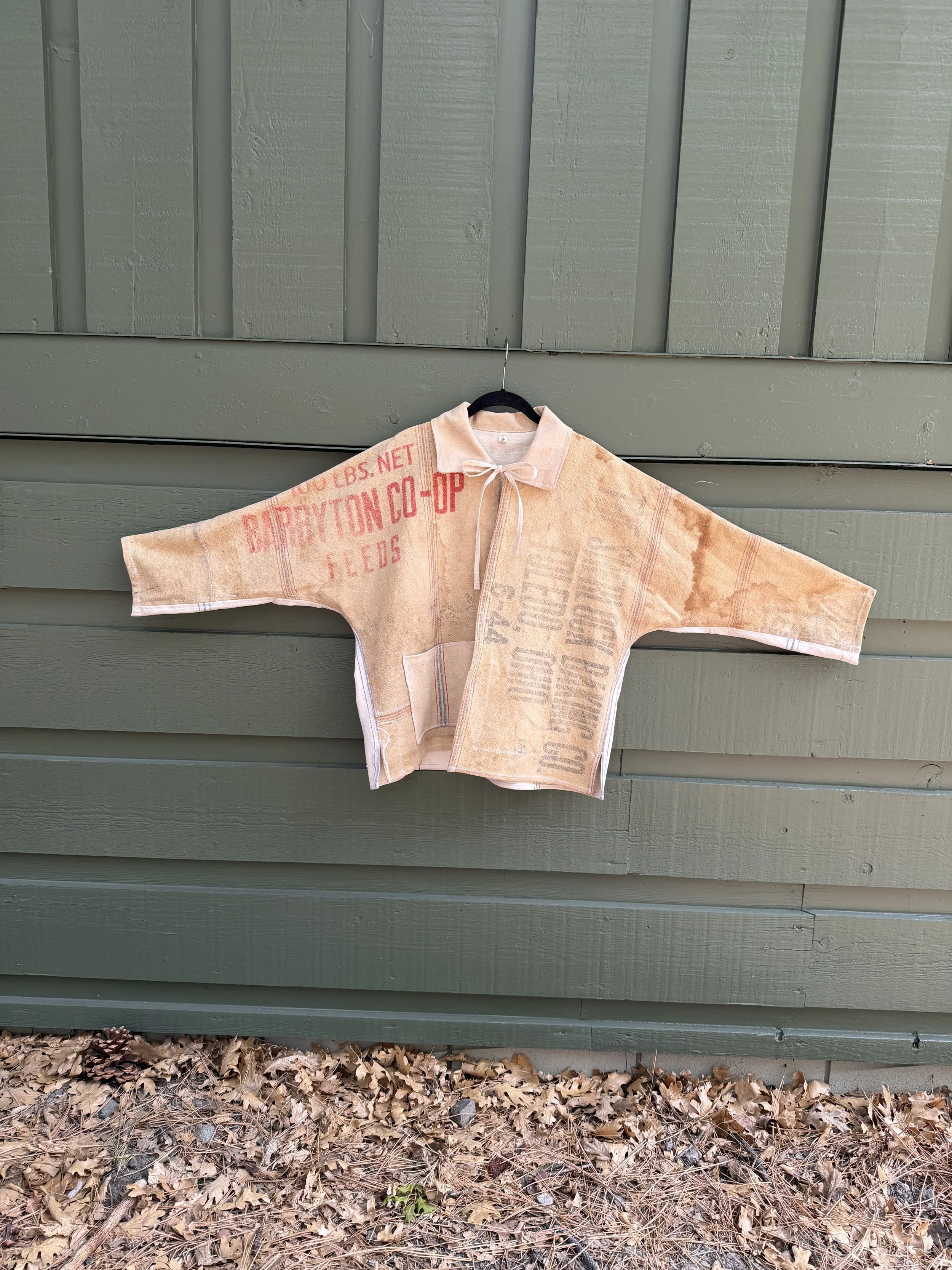 DDay - Flour + Feed Sack Coat | June 1944 | fits M-L