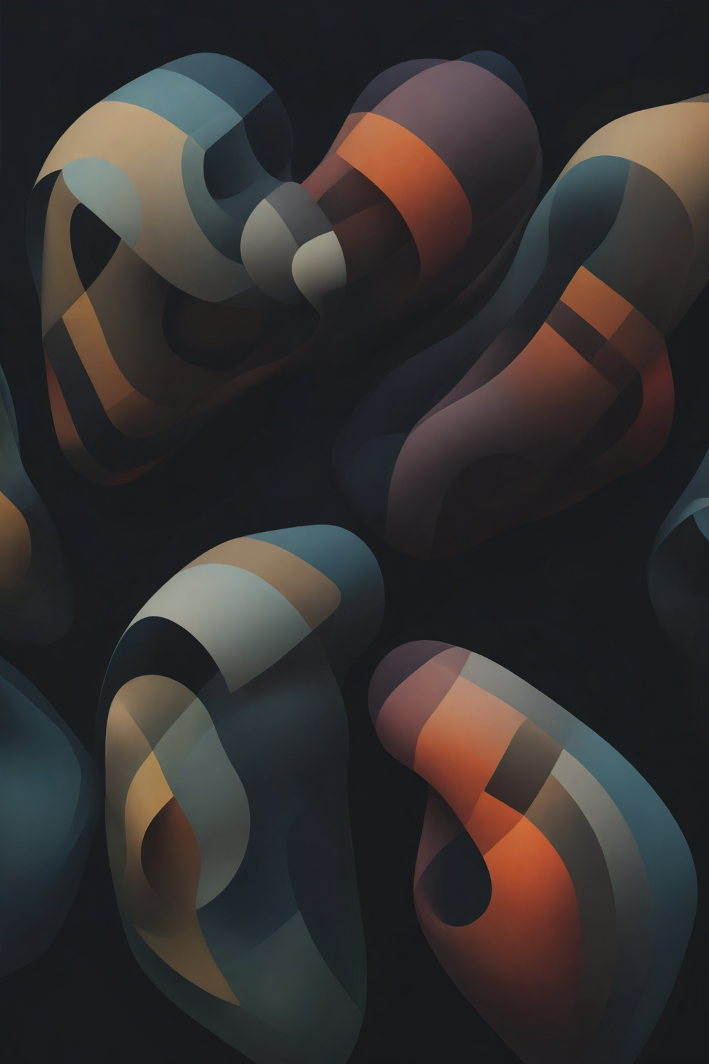 3D Colorful Blob Forms