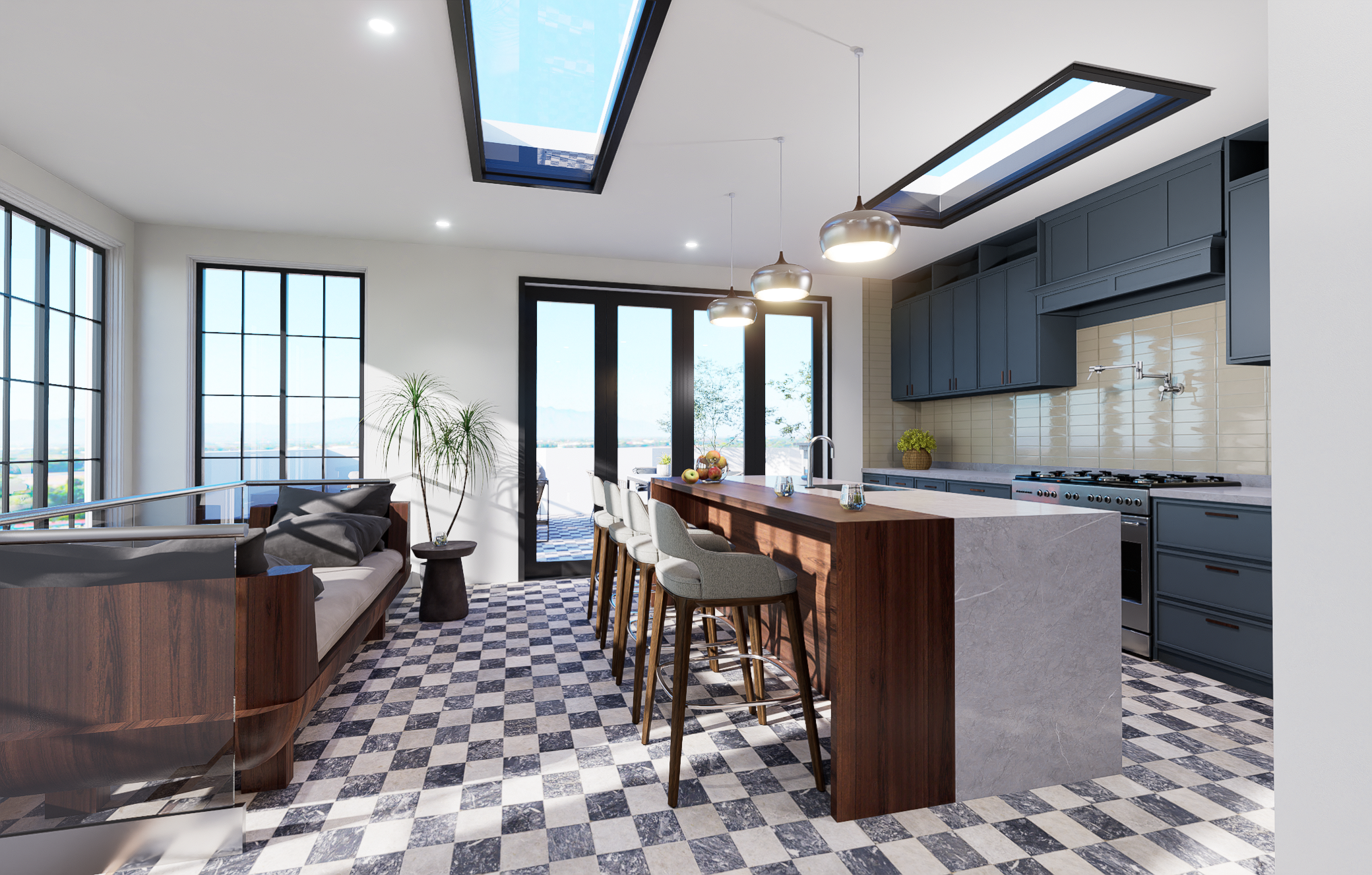  state-of-the-art gourmet kitchen