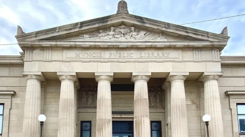 Muncie Public Library downtown building