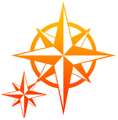 Compass rose logo