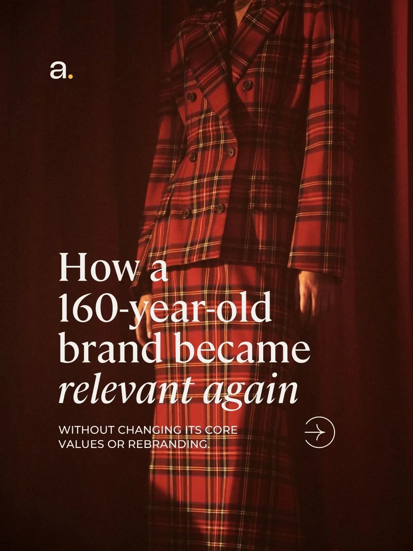 Let's talk about Burberry. ⁠
⁠
Five creative directors over twenty-five years with five different interpretations of what "British luxury" means. Five different visual identities.⁠
⁠
And yet? You still know it's Burberry.⁠
⁠
Want to know wh