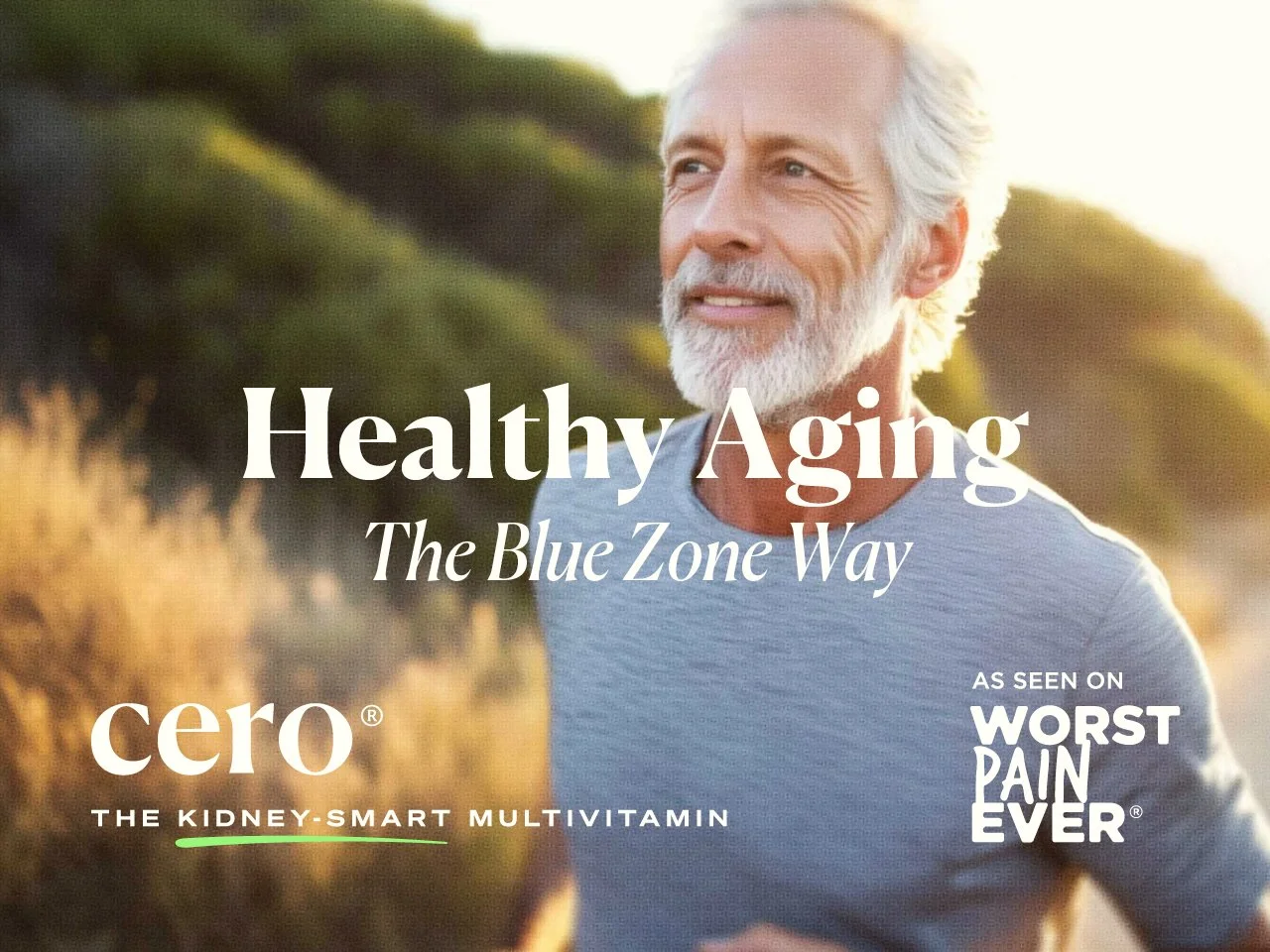 Healthy Aging the Blue Zone Way