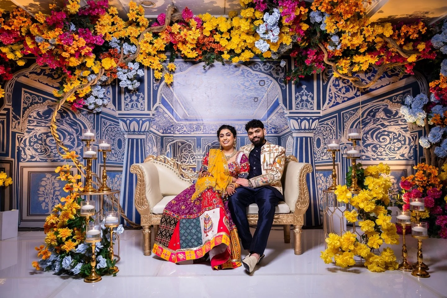 &ldquo;Every frame holds a heartbeat &mdash; Mehendi on her hands, music in their souls, and forever in their eyes.&rdquo;

Bride: @mitali_patel 
Groom: @rayhulbhakta 
Venue: @springfieldcountryclub 
Photo/Video: @nitsydegophotography 
Planning: @eve