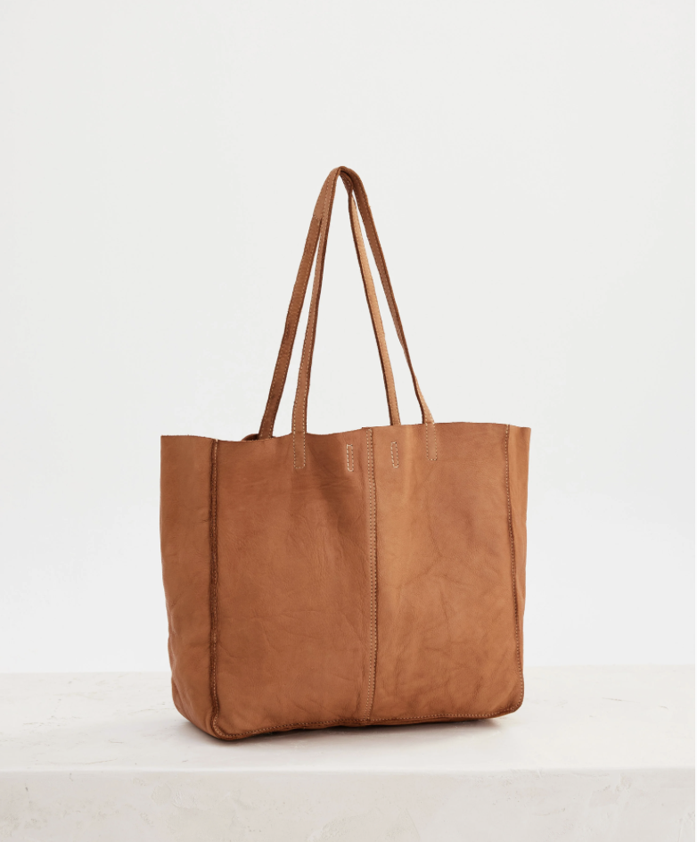 JuJu & Co Baby Unlined Tote - Tan