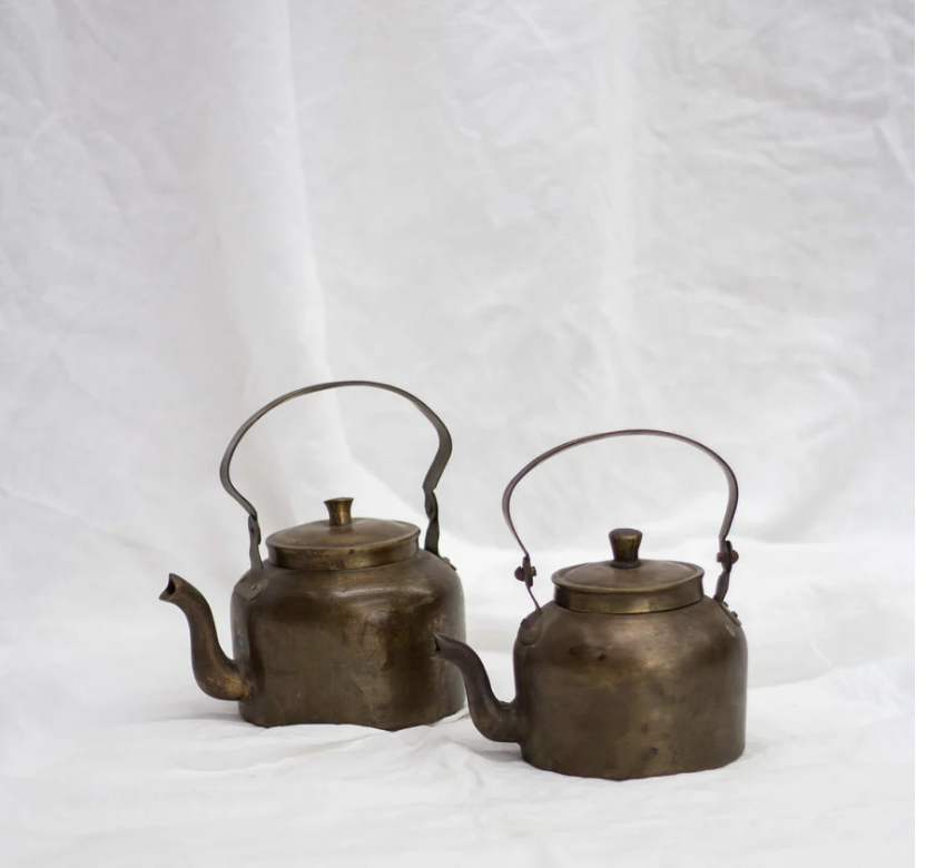 Indian Brass Tea Pot