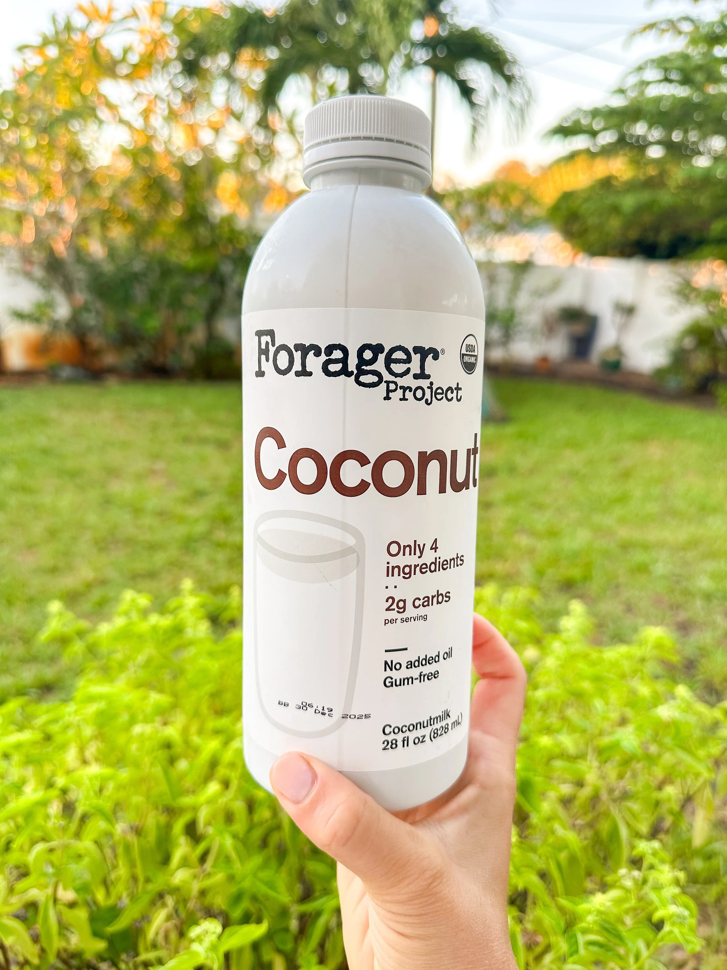 Forager Project Coconut Milk bottle