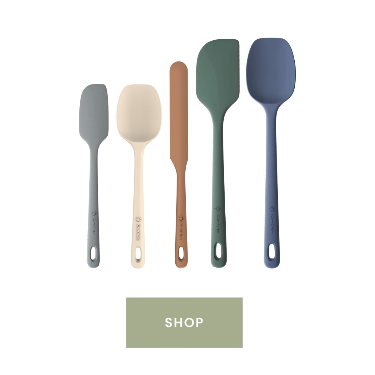 Silicone spatula or spoon for spreading the sauce