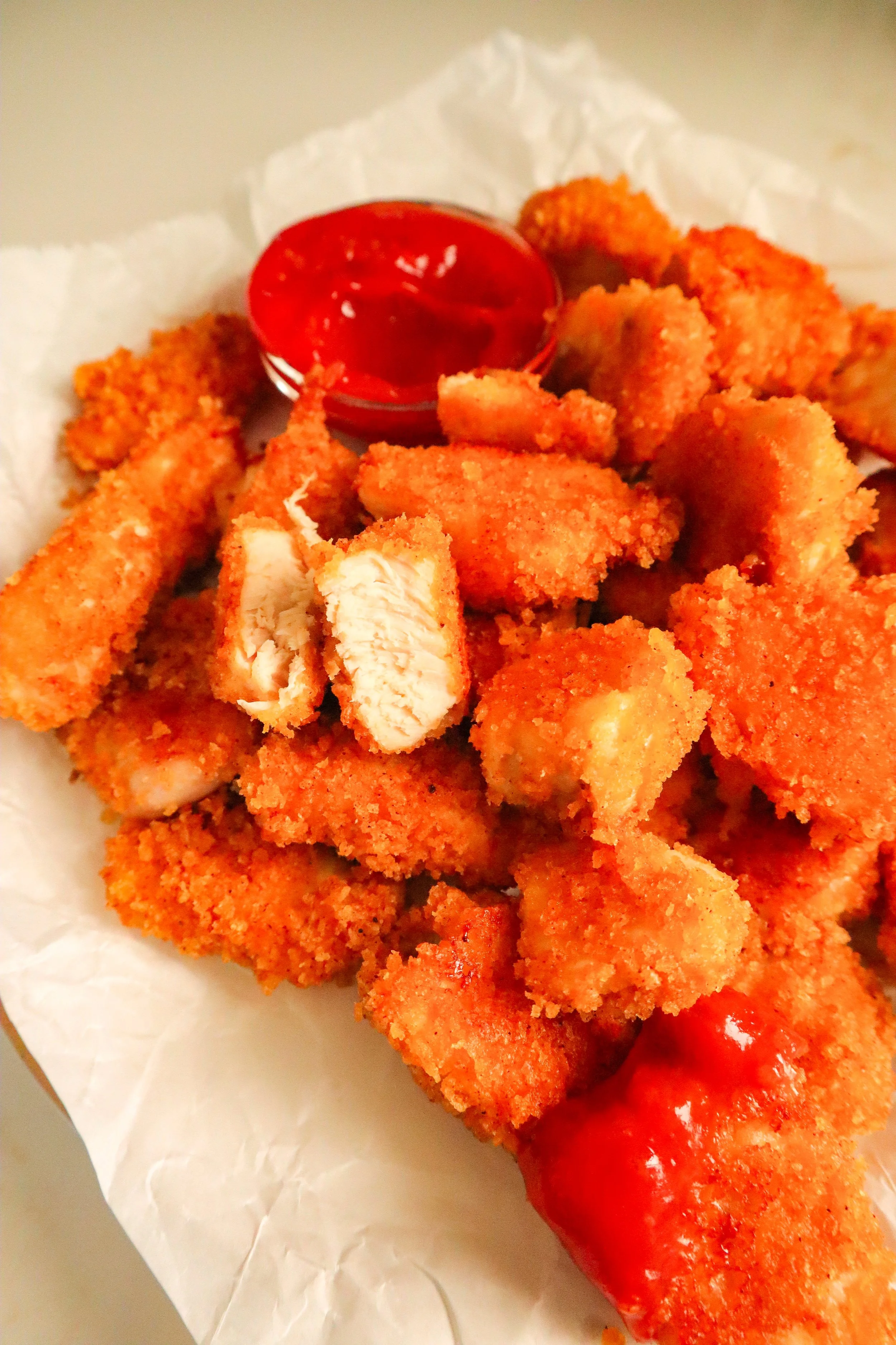 3-Ingredient Homemade Chicken Nuggets in the Air Fryer