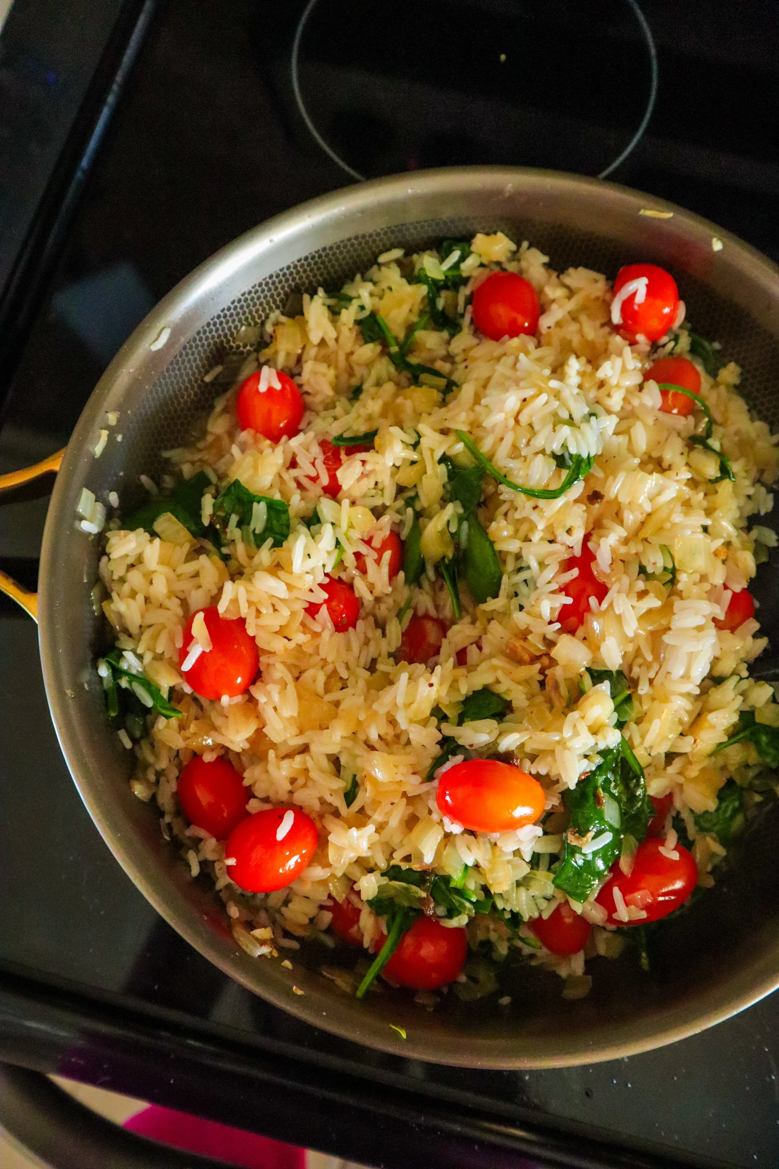 One-Skillet Greek Chicken and Lemon Rice Recipe