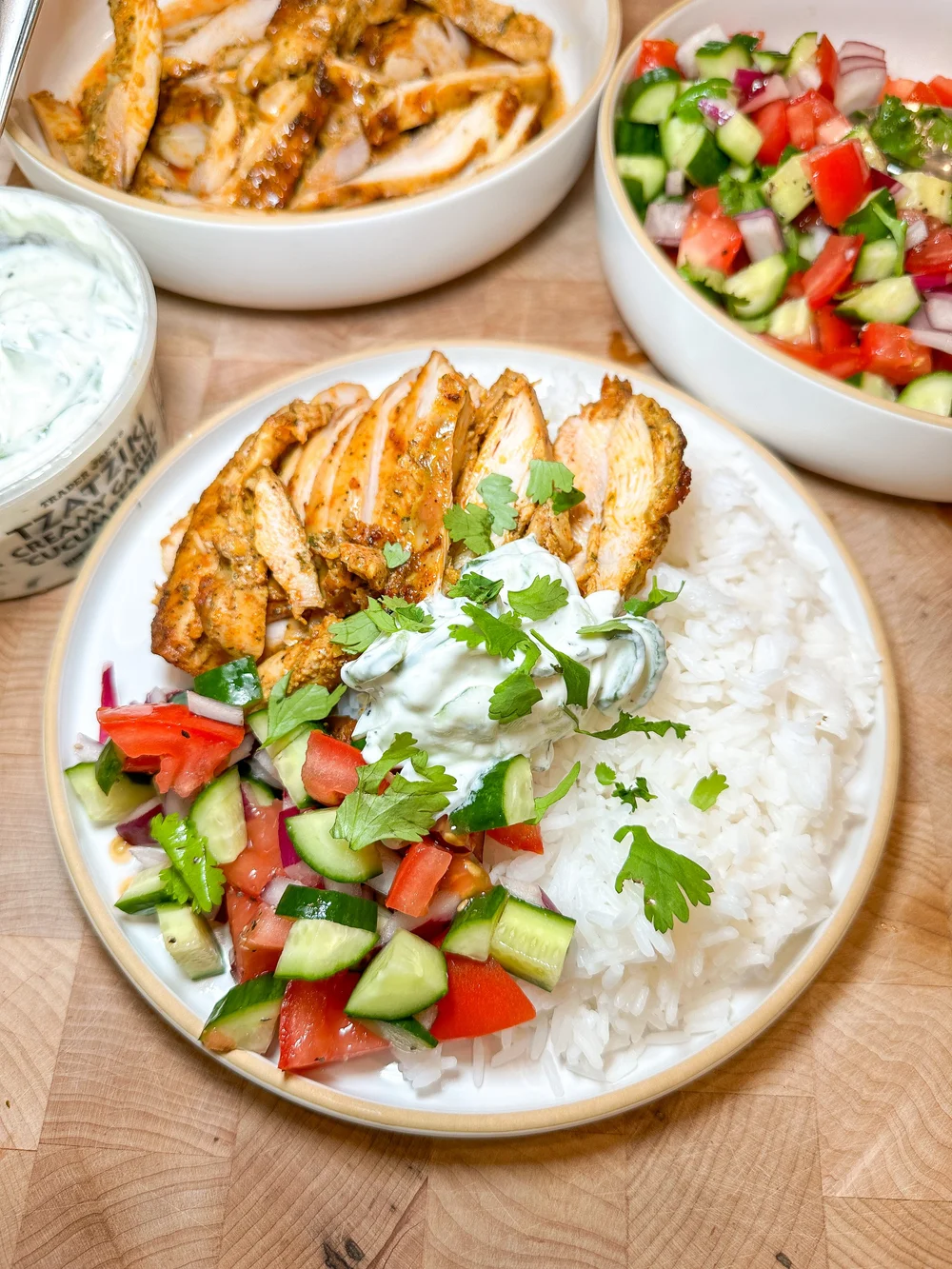 Trader Joe's Chicken Shawarma Thighs Air Fryer Recipe — Jazz Leaf