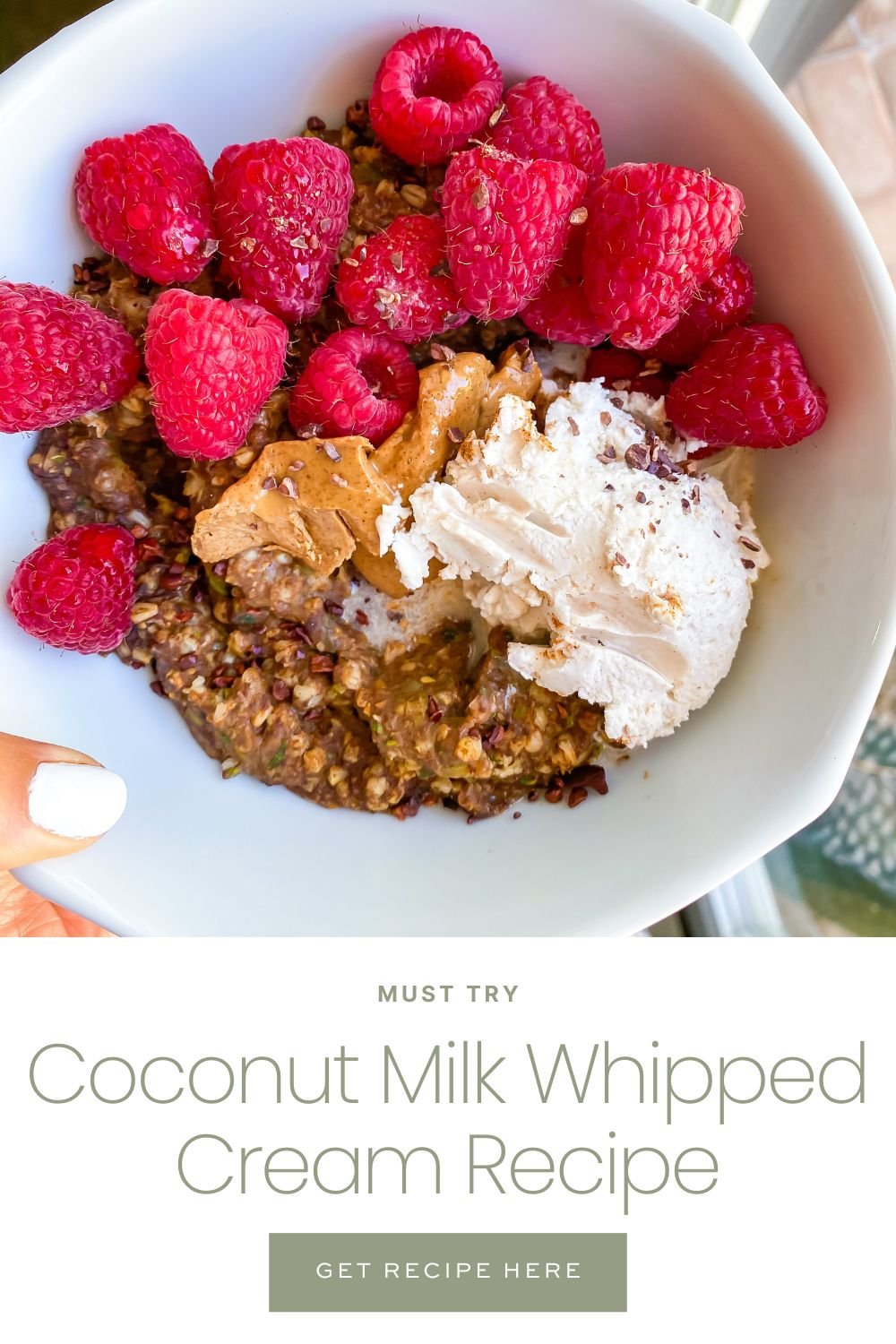 Coconut Milk Whipped Cream Quick and Easy Recipe — Jazz Leaf