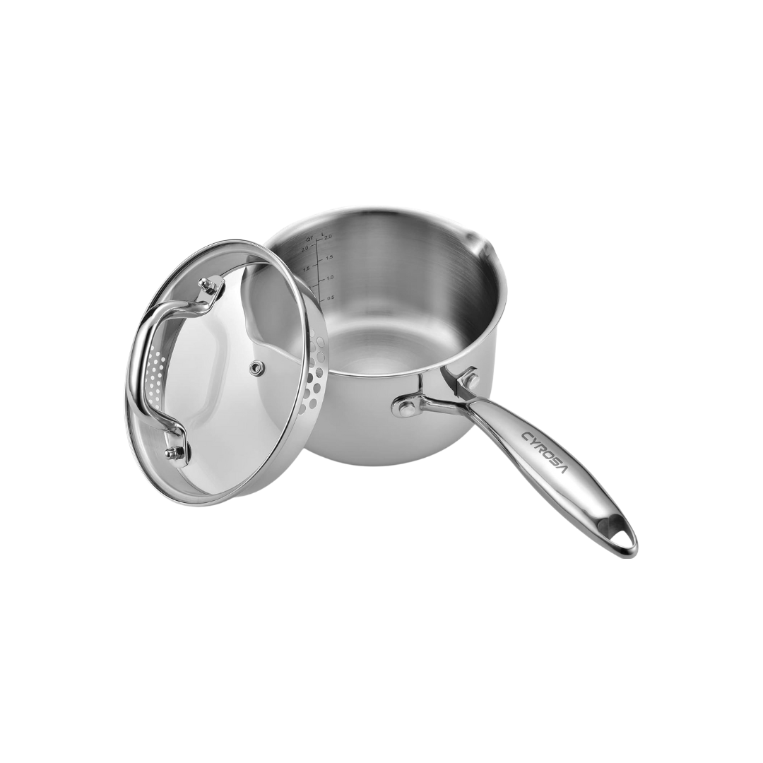 Cyrosa Stainless Steel Saucepan