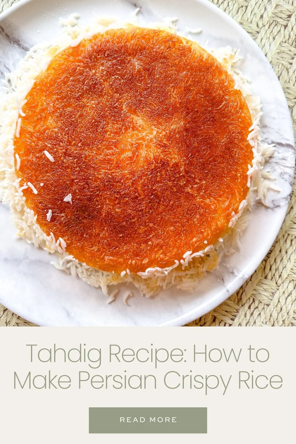 Tahdig Recipe How to Make Persian Crispy Rice — Jazz Leaf