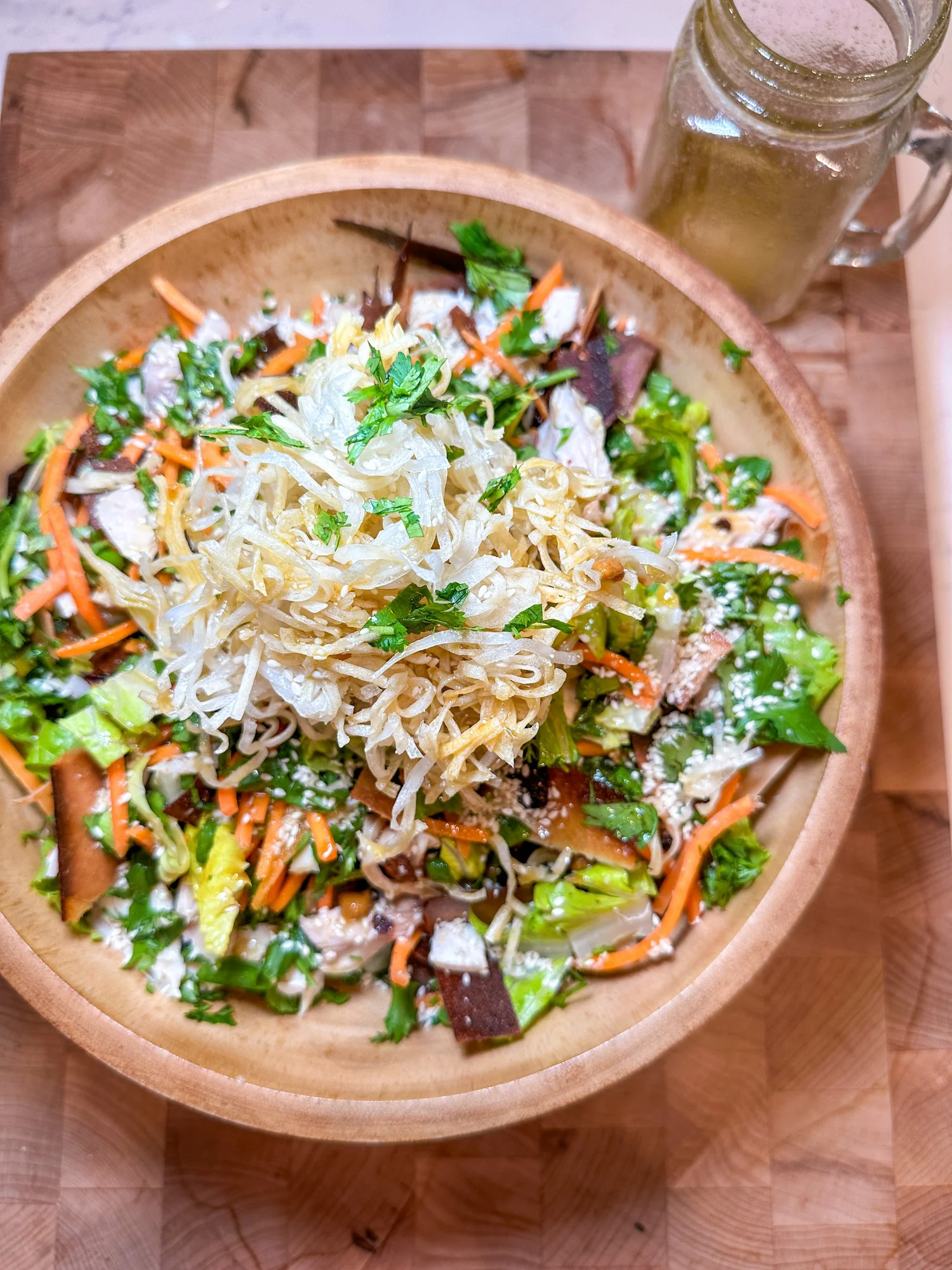 Copycat Cheesecake Factory Chinese Chicken Salad — Jazz Leaf