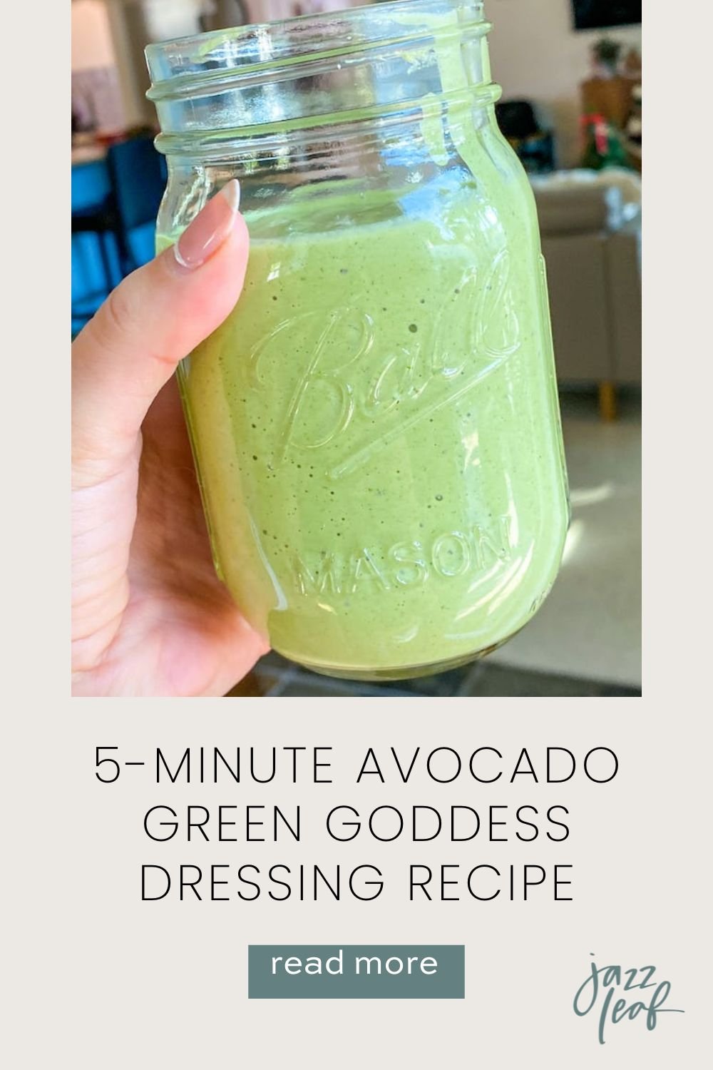 Avocado Green Goddess Salad with Miso Dressing (vegan, gluten free) -  Veggiekins Blog