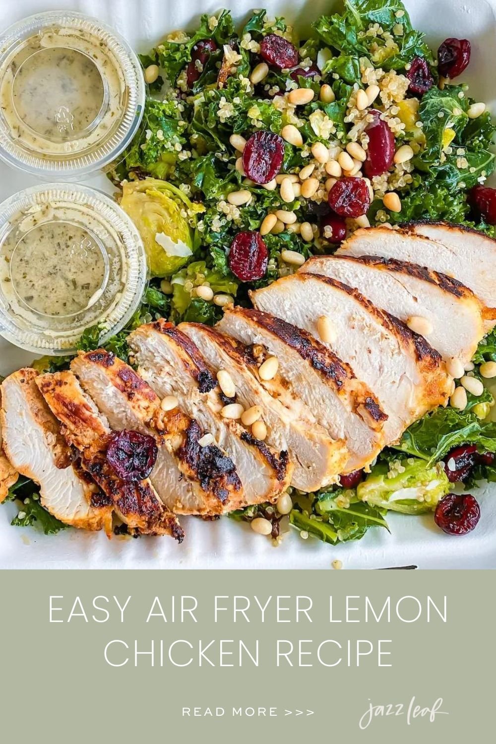 Easy Air Fryer Lemon Chicken Recipe — Jazz Leaf