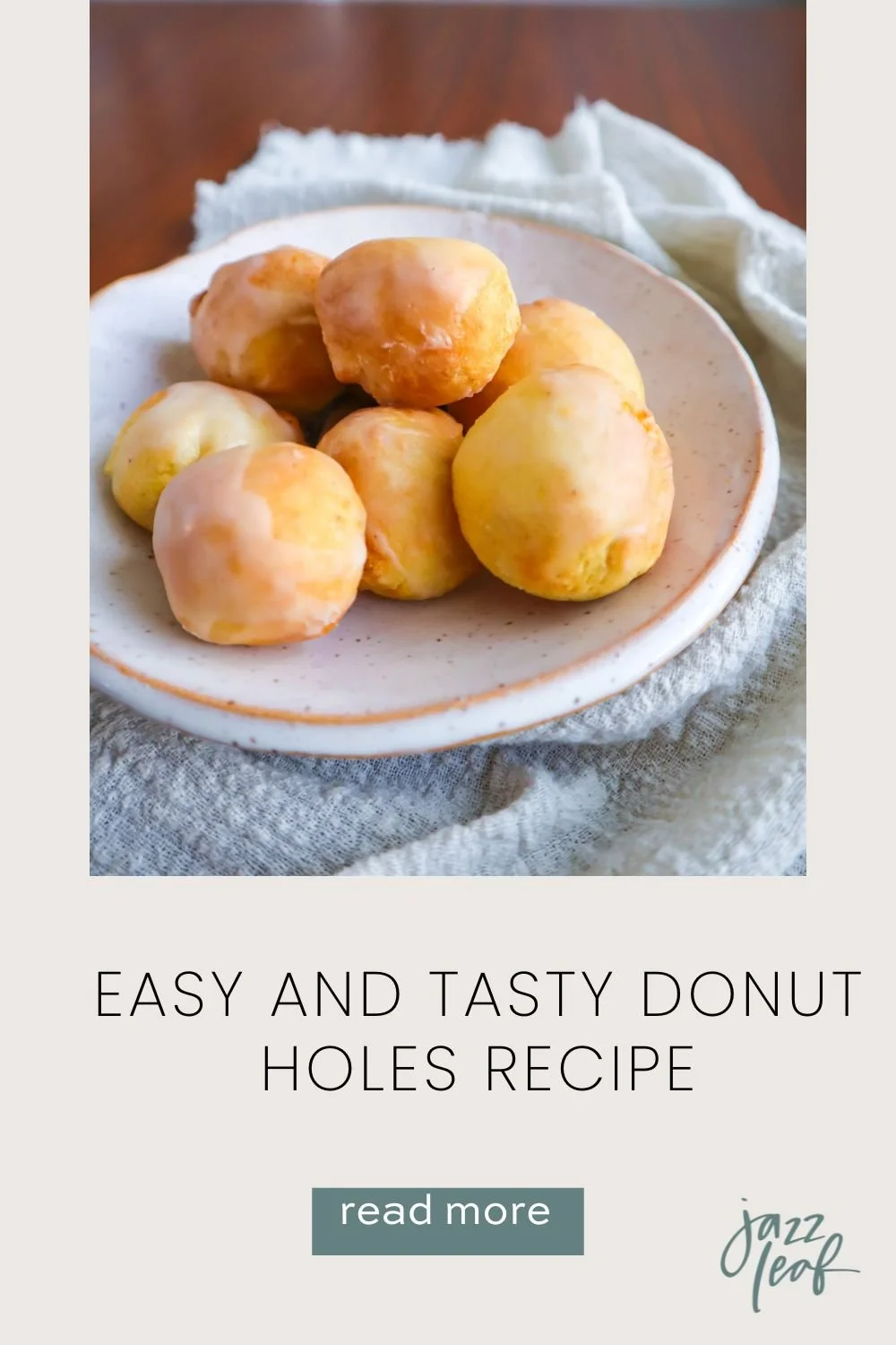 Recipe for Donuts Without Yeast Easy and Tasty Donut Holes — Jazz Leaf