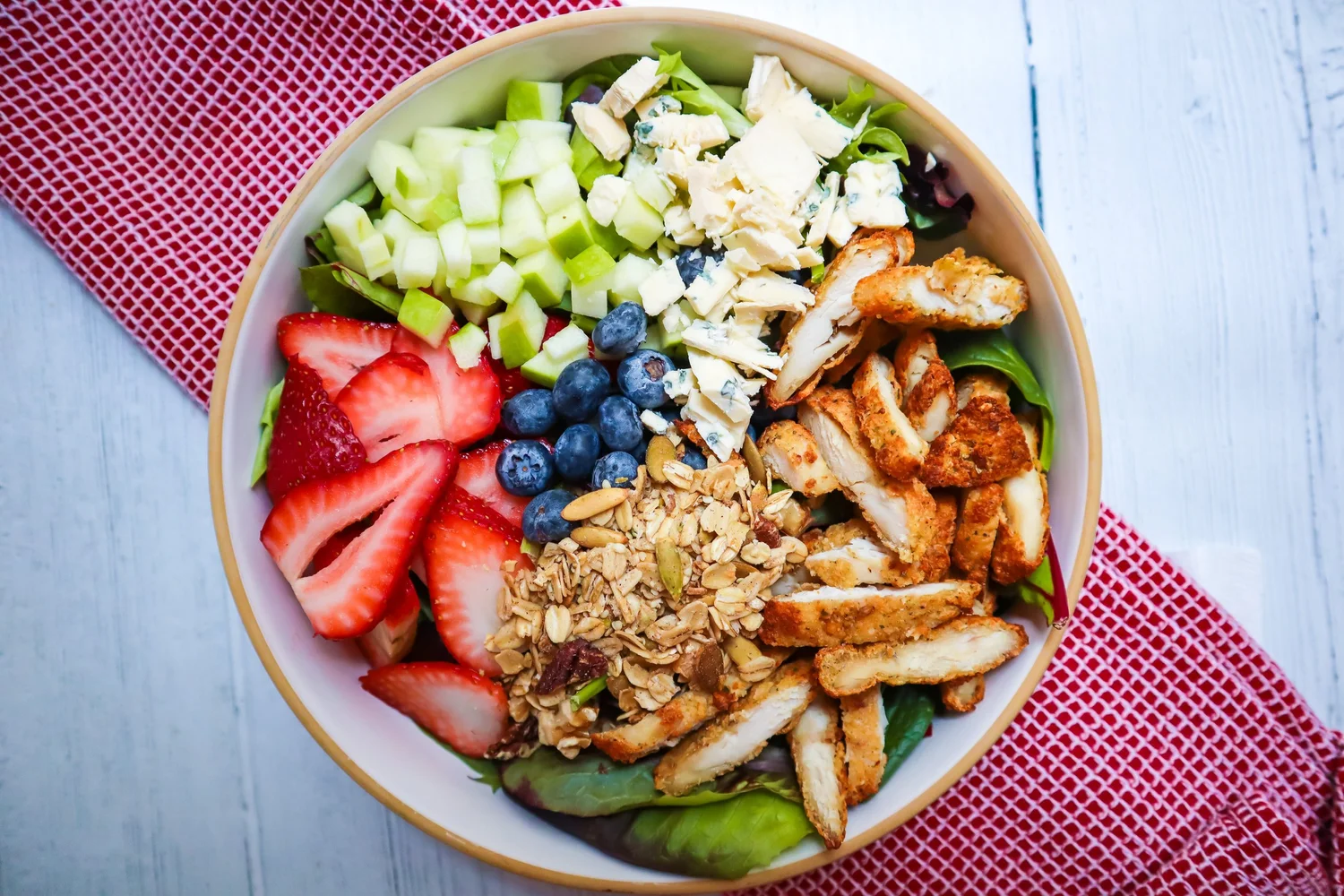 Copycat ChickFilA Market Salad — Jazz Leaf