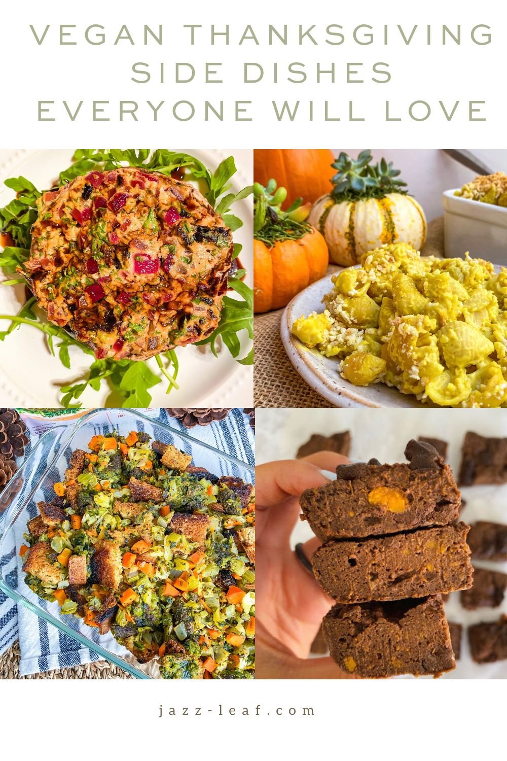 Vegetarian Gluten Free Thanksgiving Side Dishes Feast Vegan