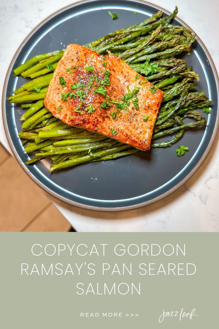 Pan Seared Salmon With Skin Gordon Ramsay Copycat Gordon Ramsay's Pan Seared Salmon — Jazz Leaf