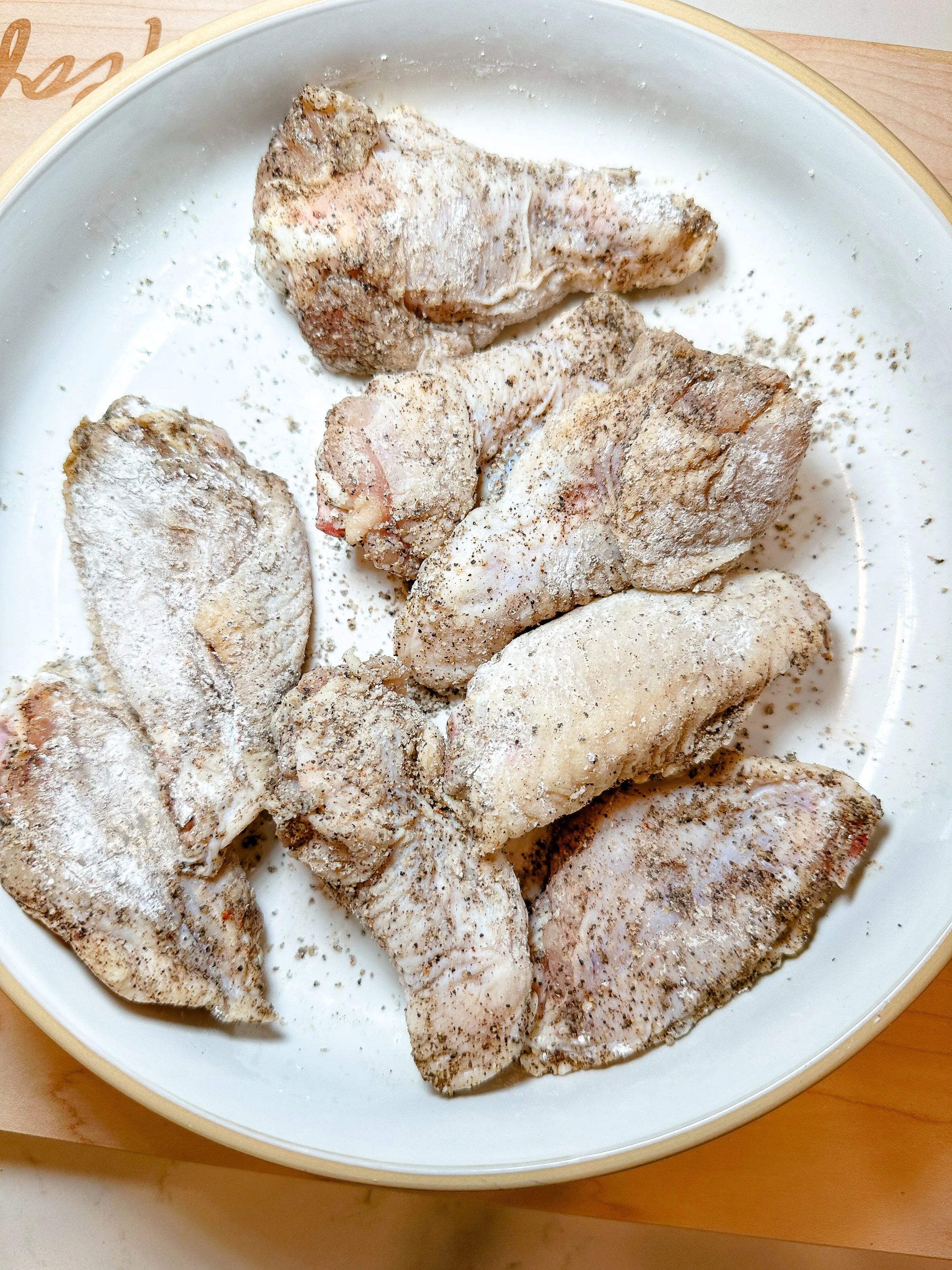 Crispy Air Fryer Salt & Pepper Chicken Wings Recipe — Jazz Leaf