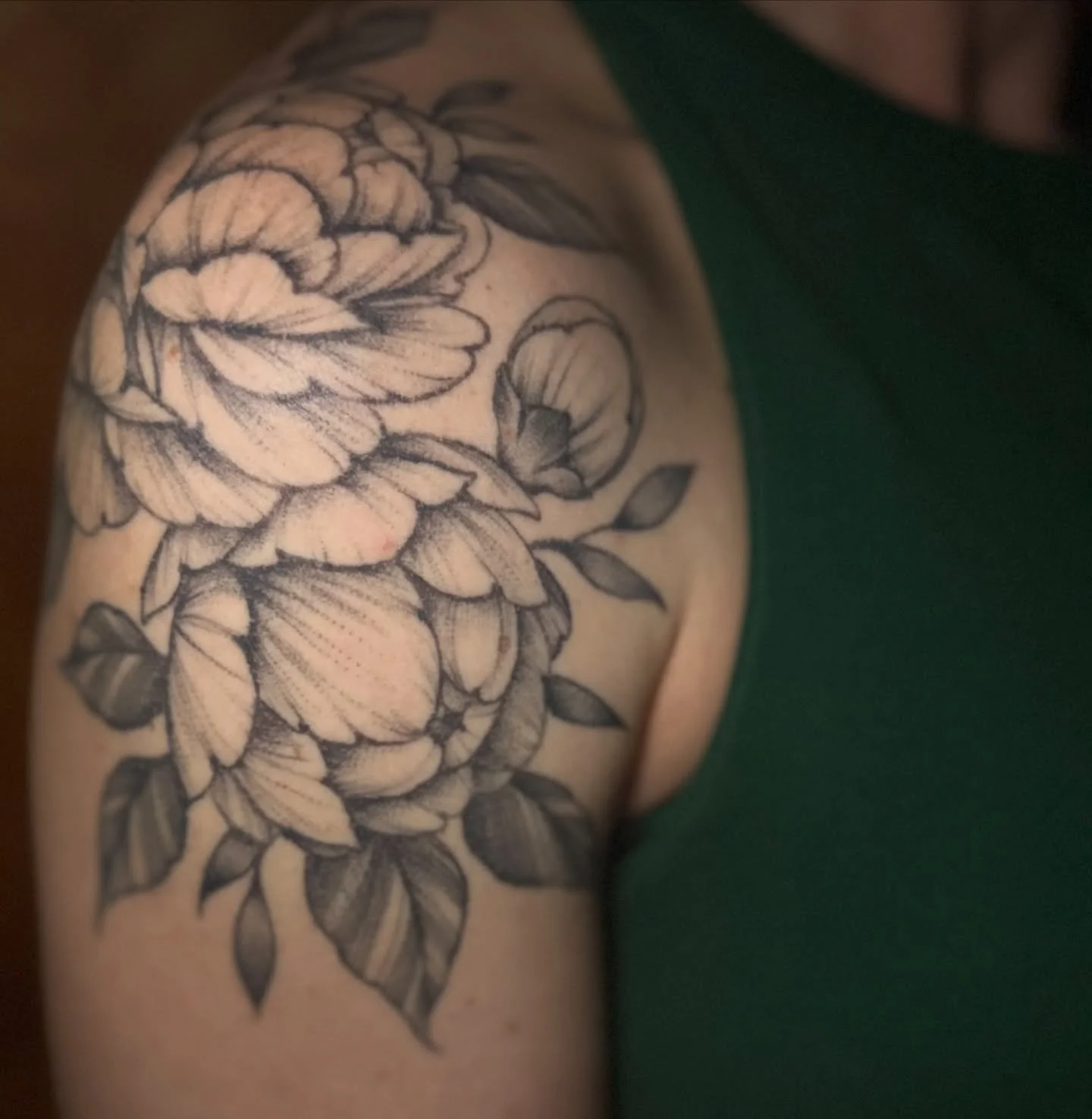 Love seeing aged and settled work. This one is 3 years old! We&rsquo;ll be building onto it to complete a half sleeve, and touching this tattoo up a little. I know we all love sunshine (myself included)! Unfortunately our tattoos don&rsquo;t. This is
