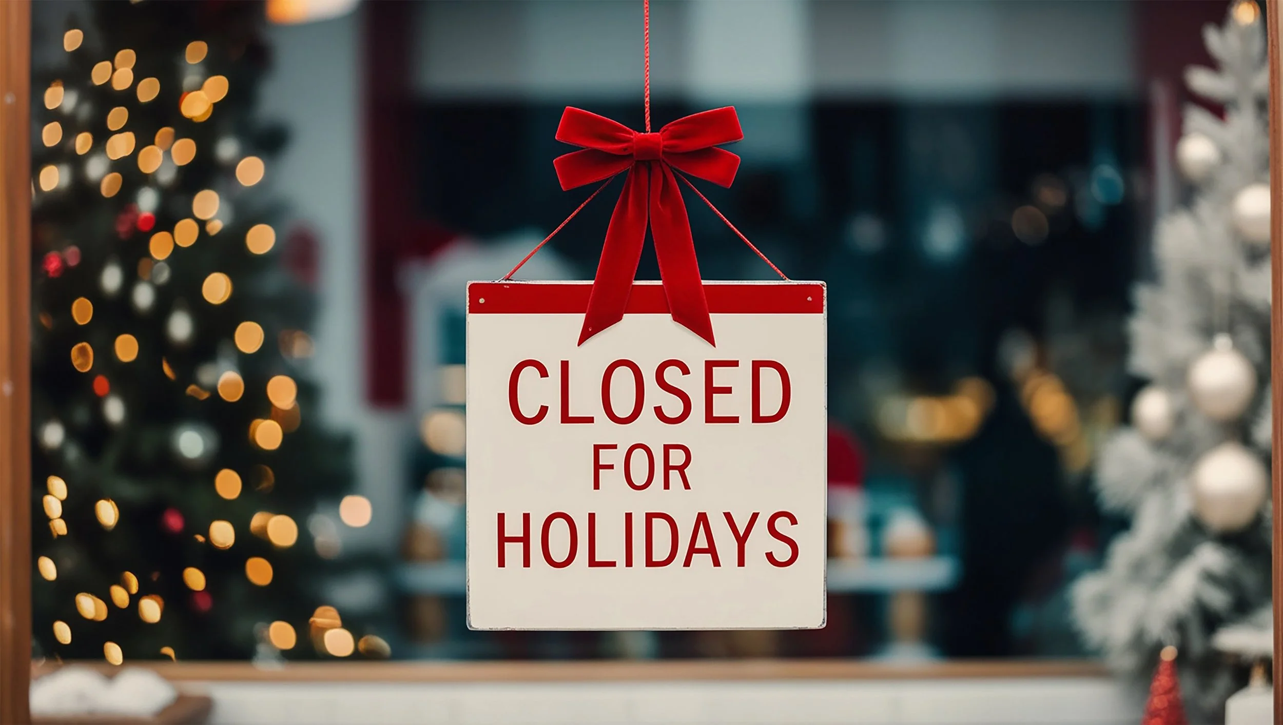 Hall Closure for Holidays