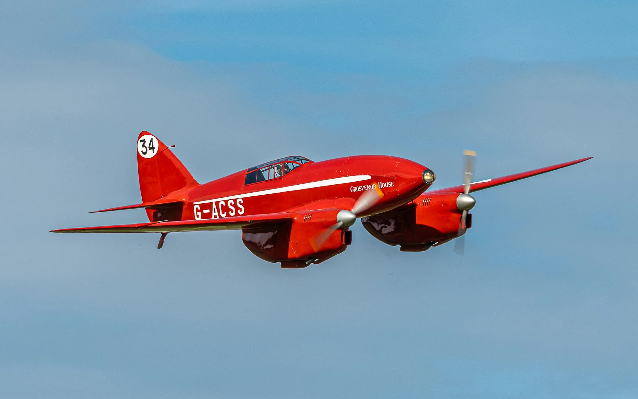 de Havilland DH.88 Comet | Festival of Flight 2024
