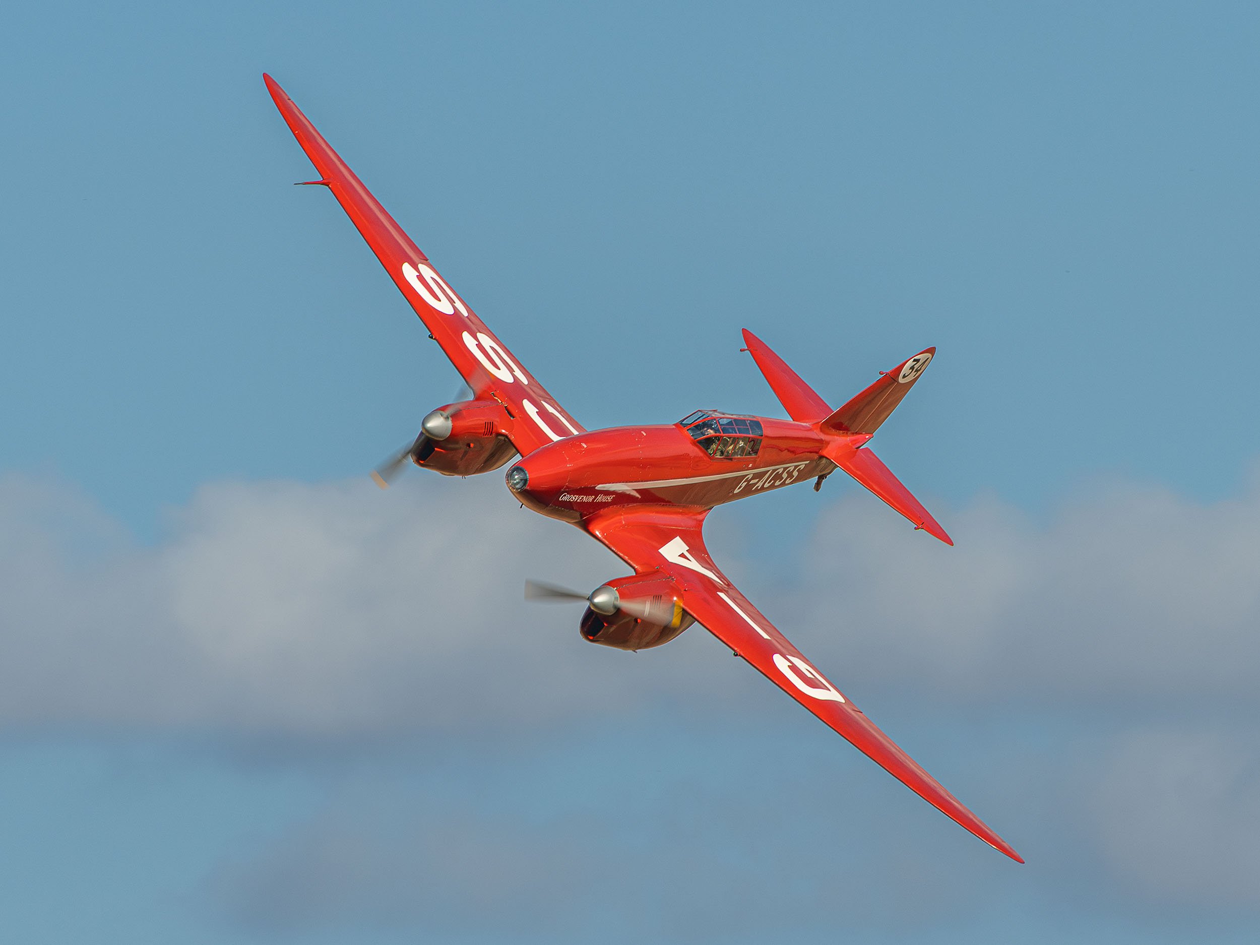 de Havilland DH.88 Comet | Family Airshow 2024
