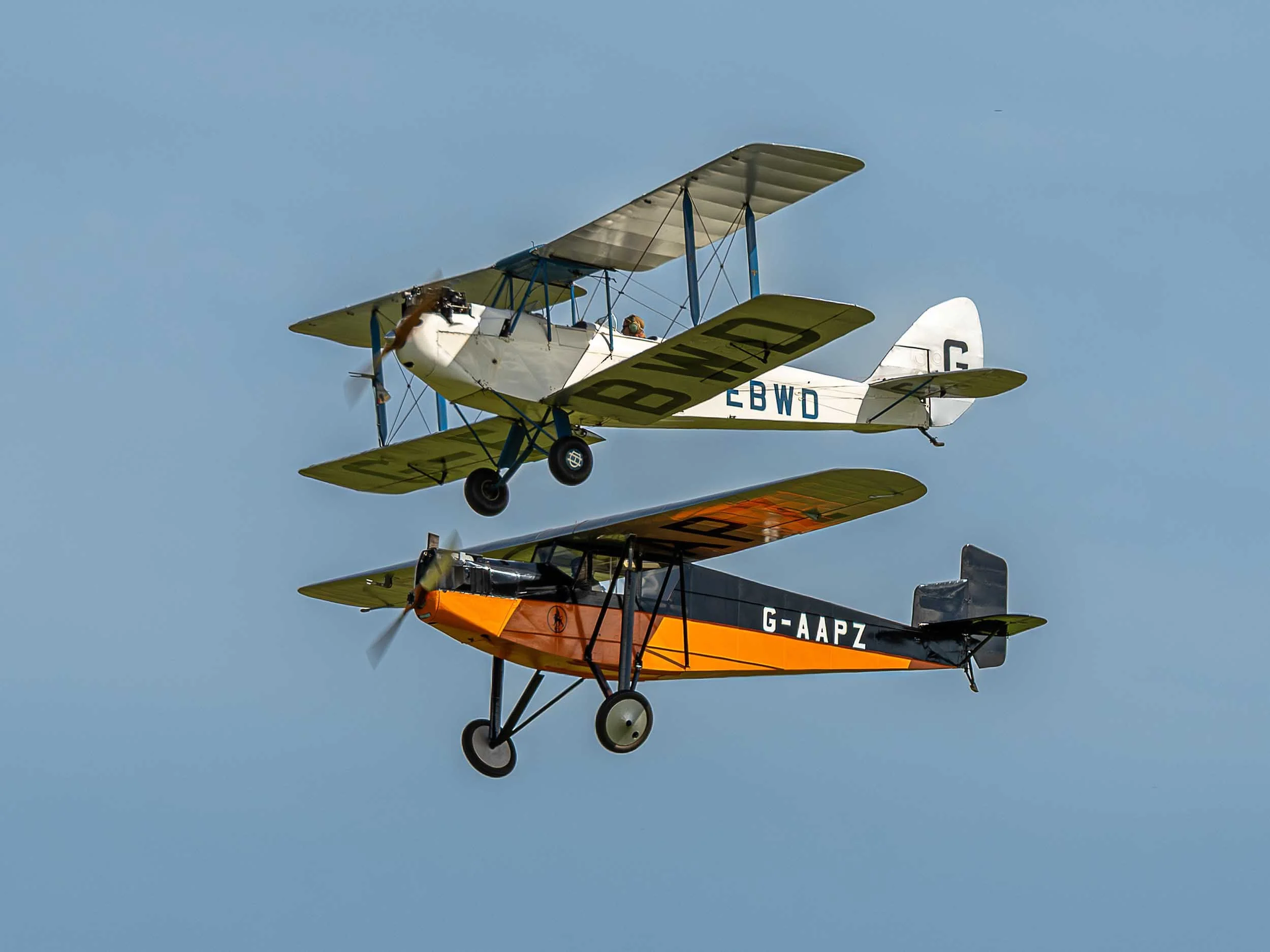 de Havilland DH60x Moth and Desoutter Mk1 | Festival of Flight 2024