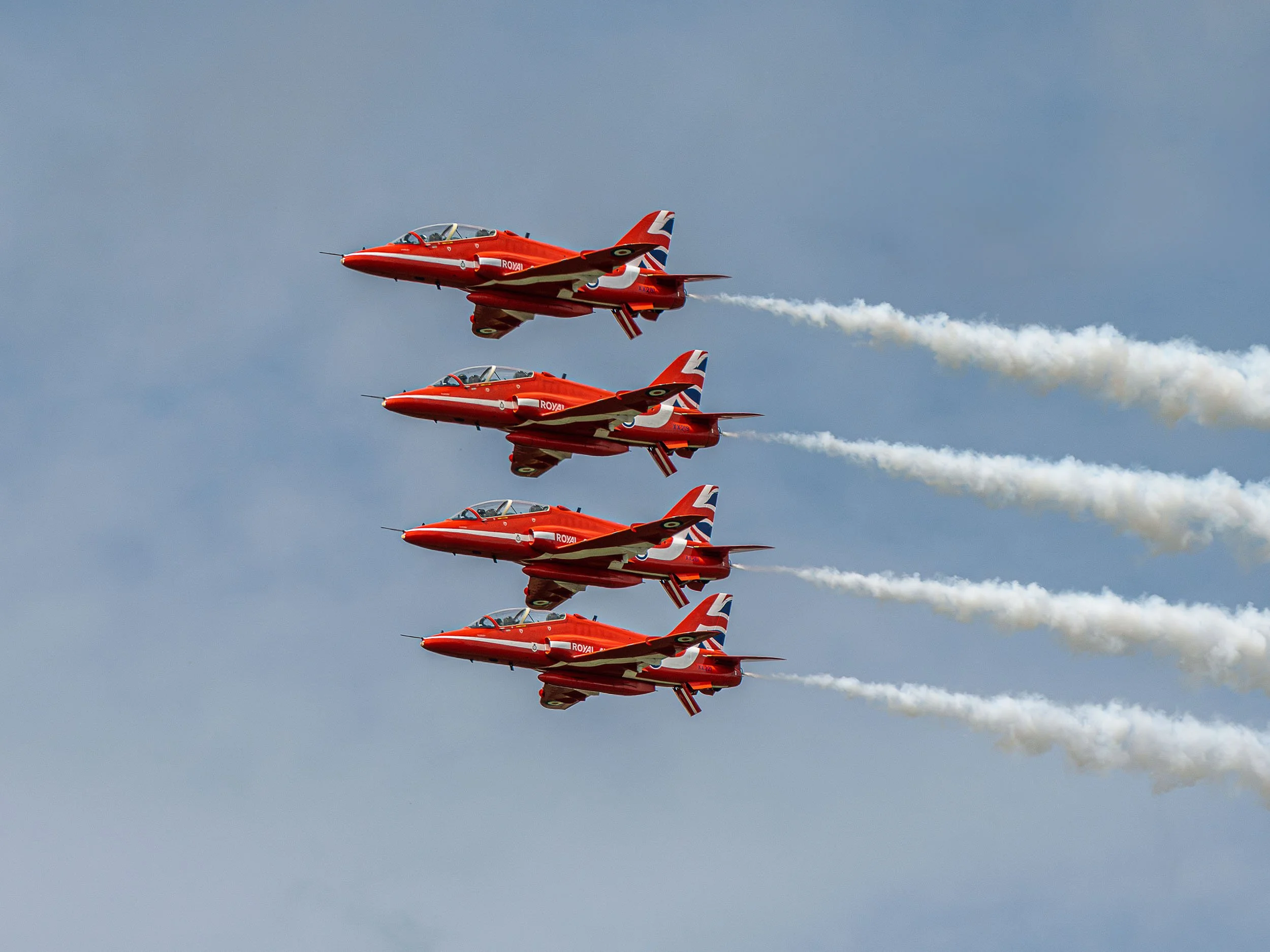 The Royal Air Force Red Arrows Display Team